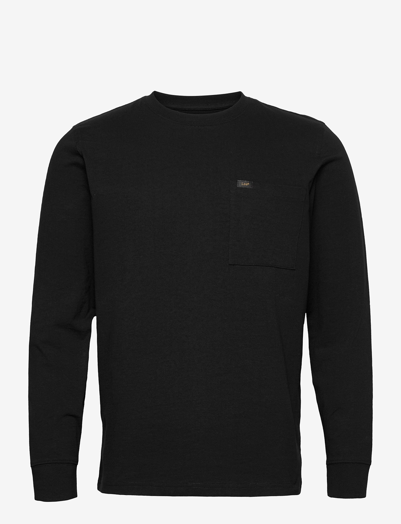 LS POCKET TEE - BLACK