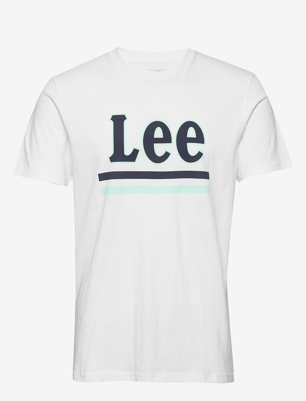 Lee Jeans - LEE STRIPE TEE - bright white - 0