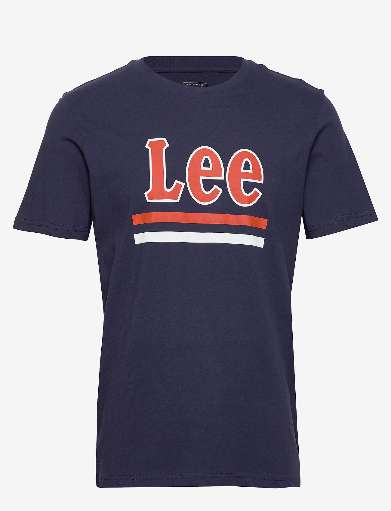 LEE STRIPE TEE - DARK NAVY