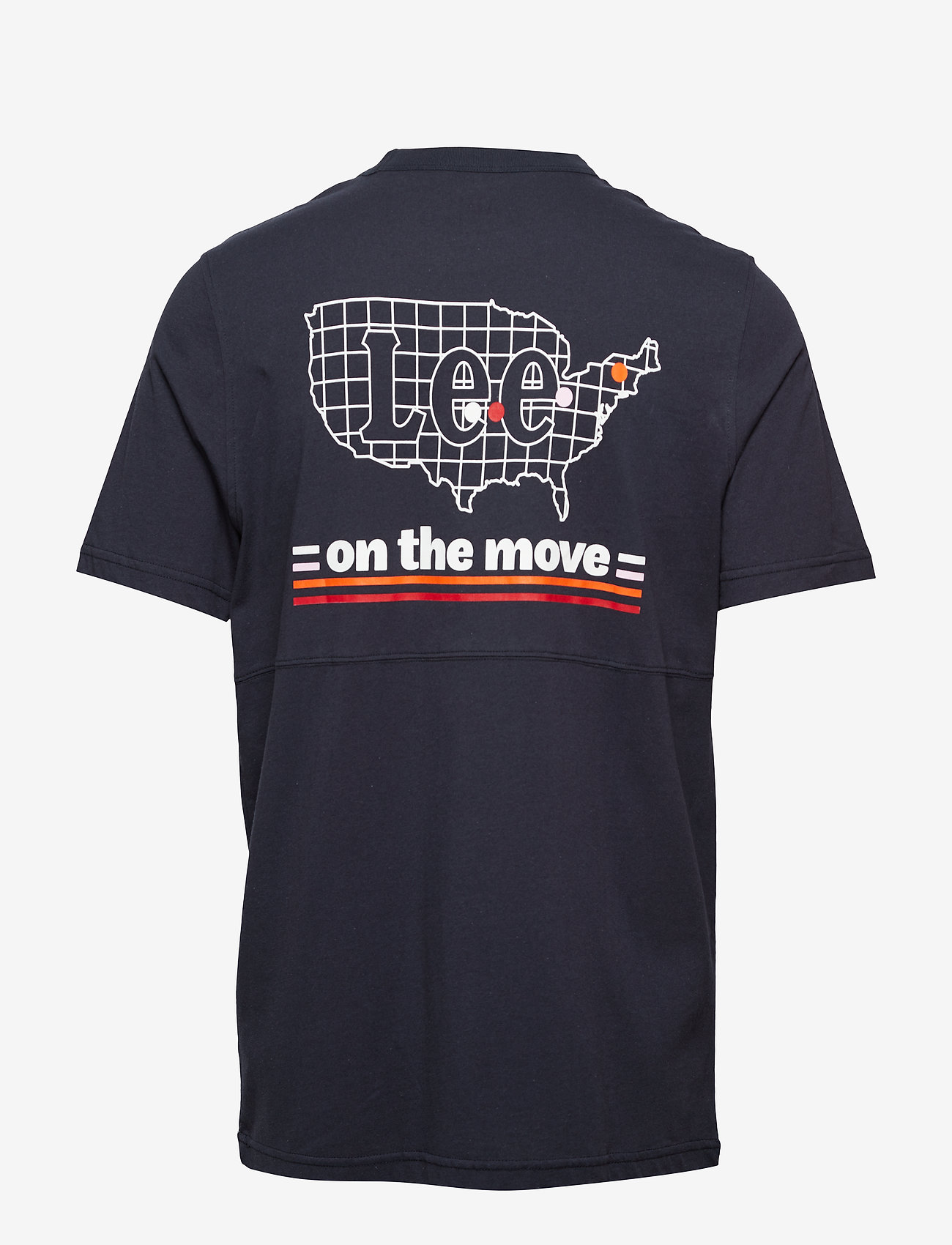 Lee Jeans - ROAD TEE - midnight navy - 1