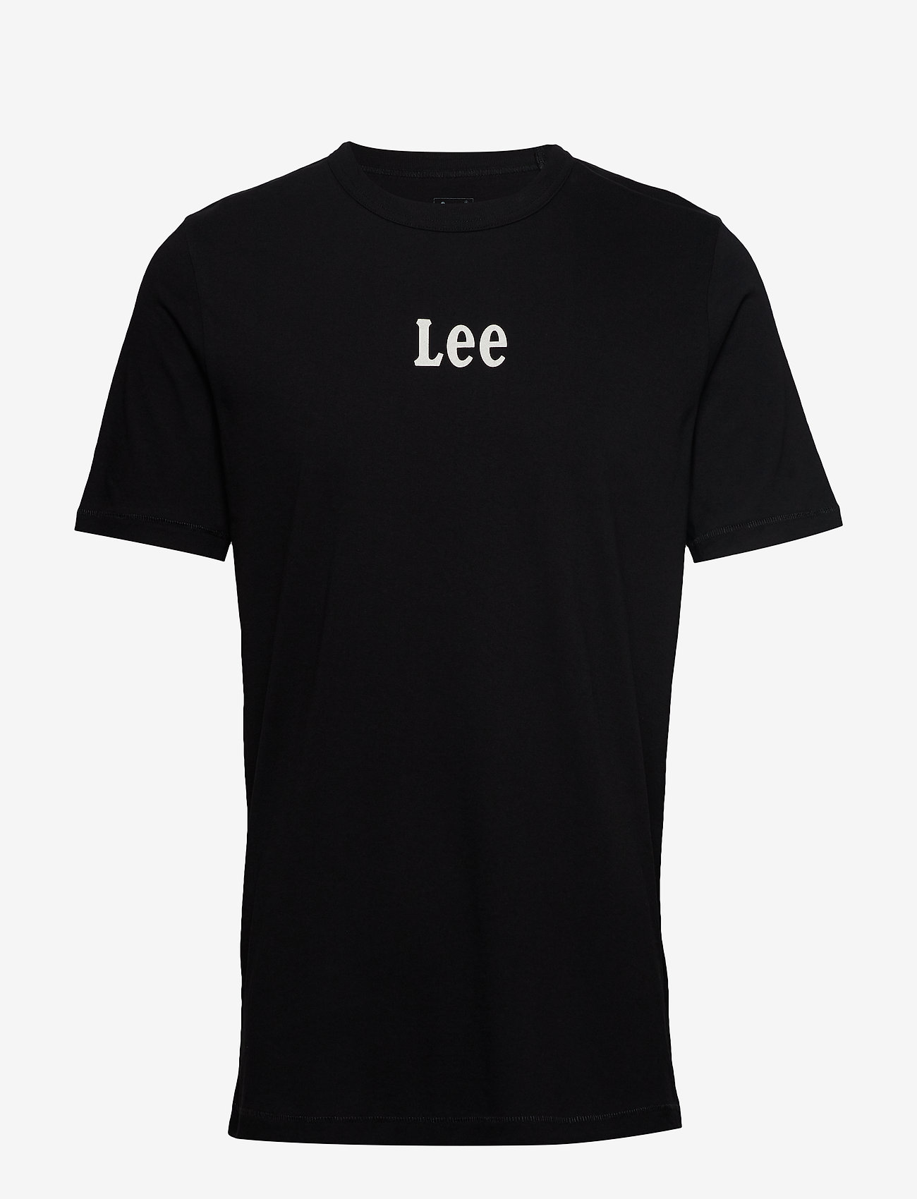 Lee Jeans - SMALL LOGO TEE - black - 0