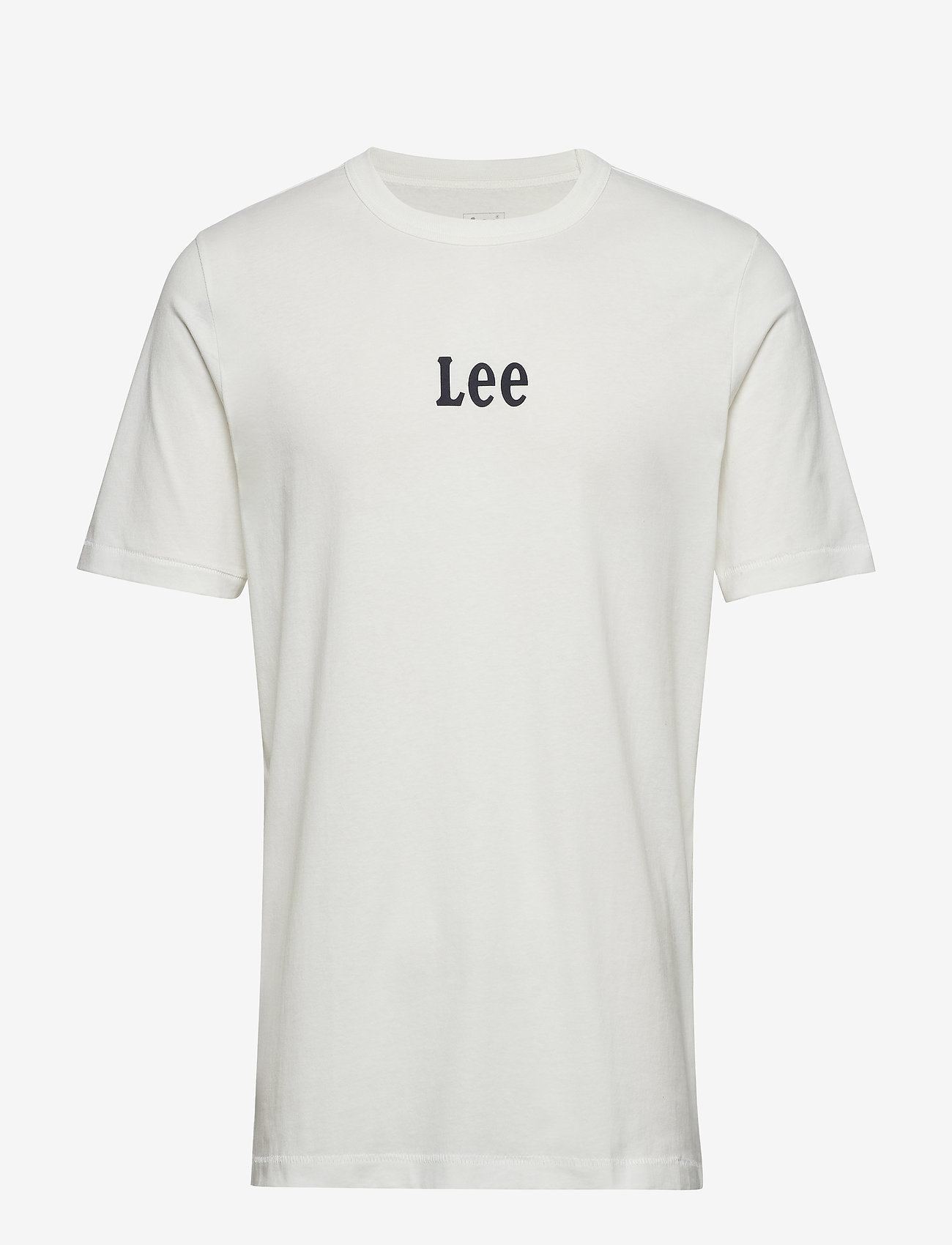 Lee Jeans - SMALL LOGO TEE - off white - 0
