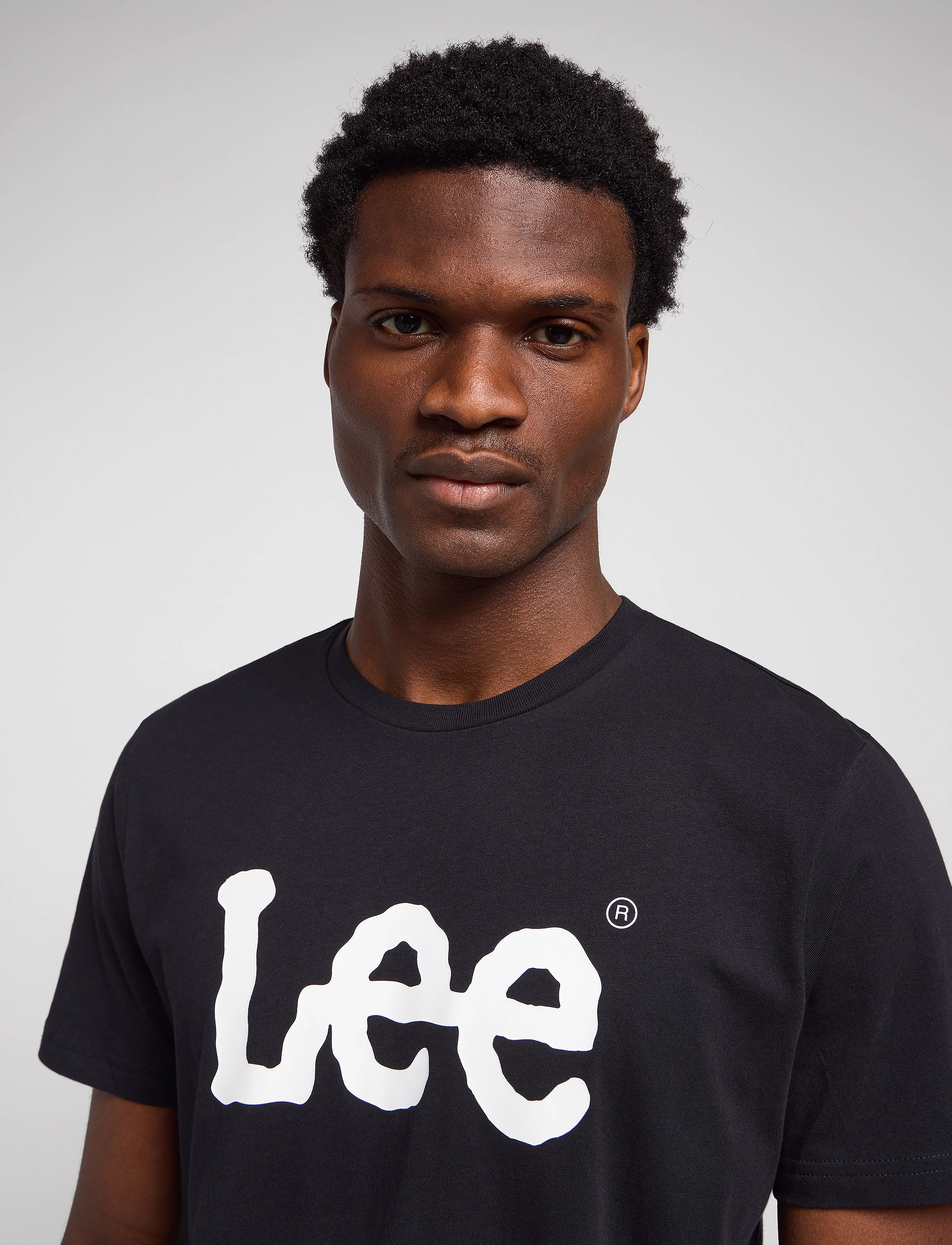 Lee WOBBLY_LOGO_TEE t-shirts med tryck herr – bild 6