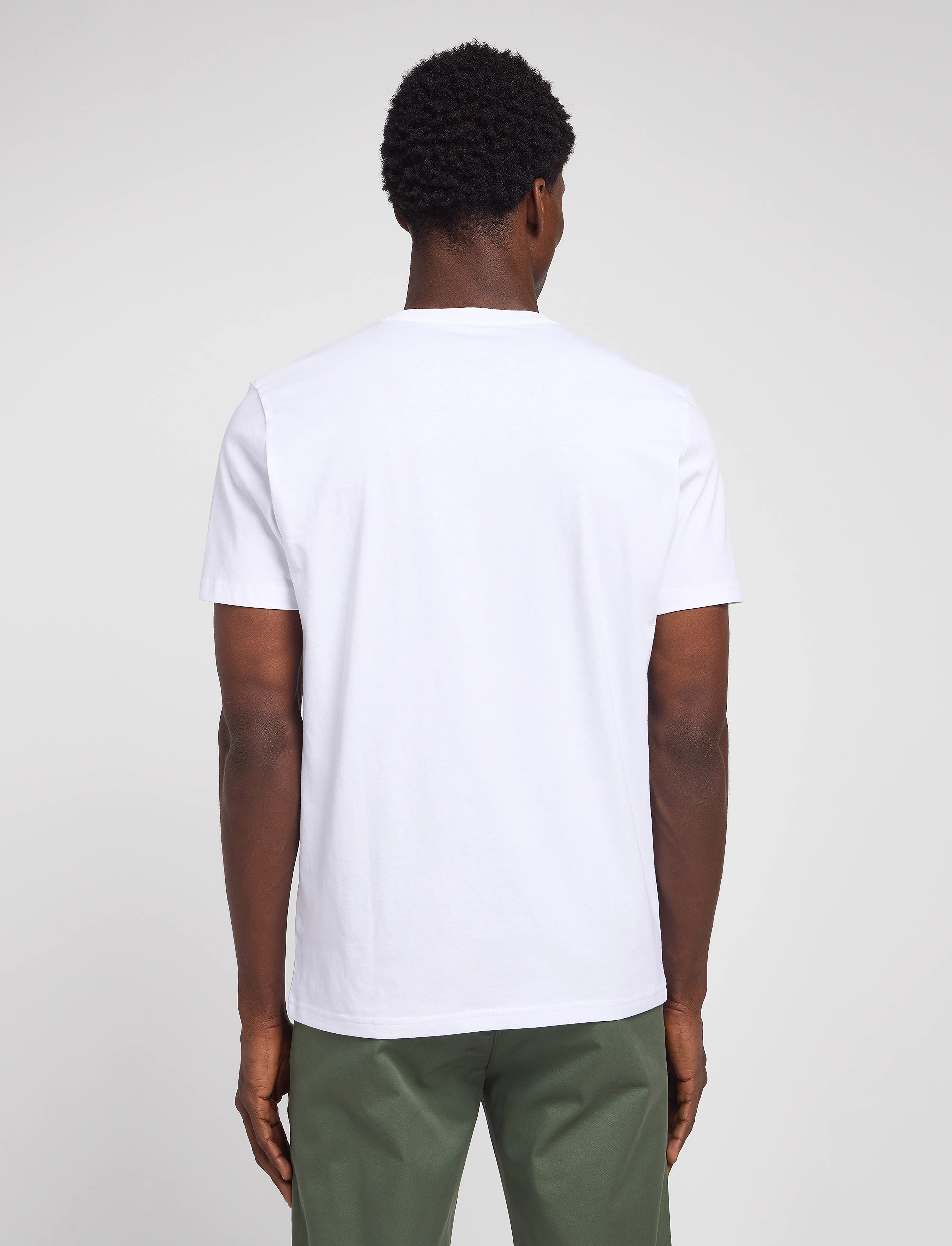 Lee Jeans - WOBBLY LOGO TEE - short-sleeved t-shirts - white - 3