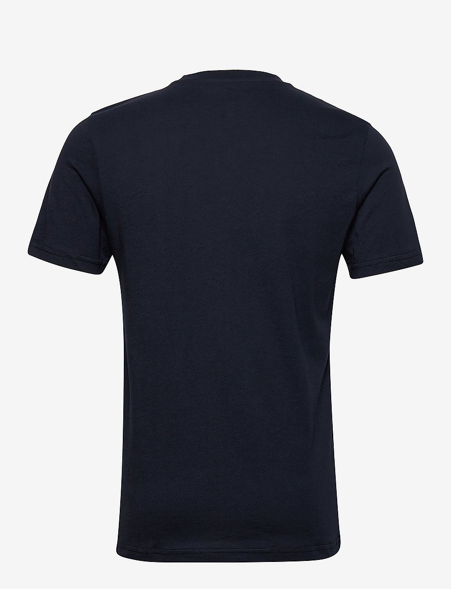 Lee Jeans - WOBBLY LOGO TEE - kurzärmelige t-shirts - navy drop - 2