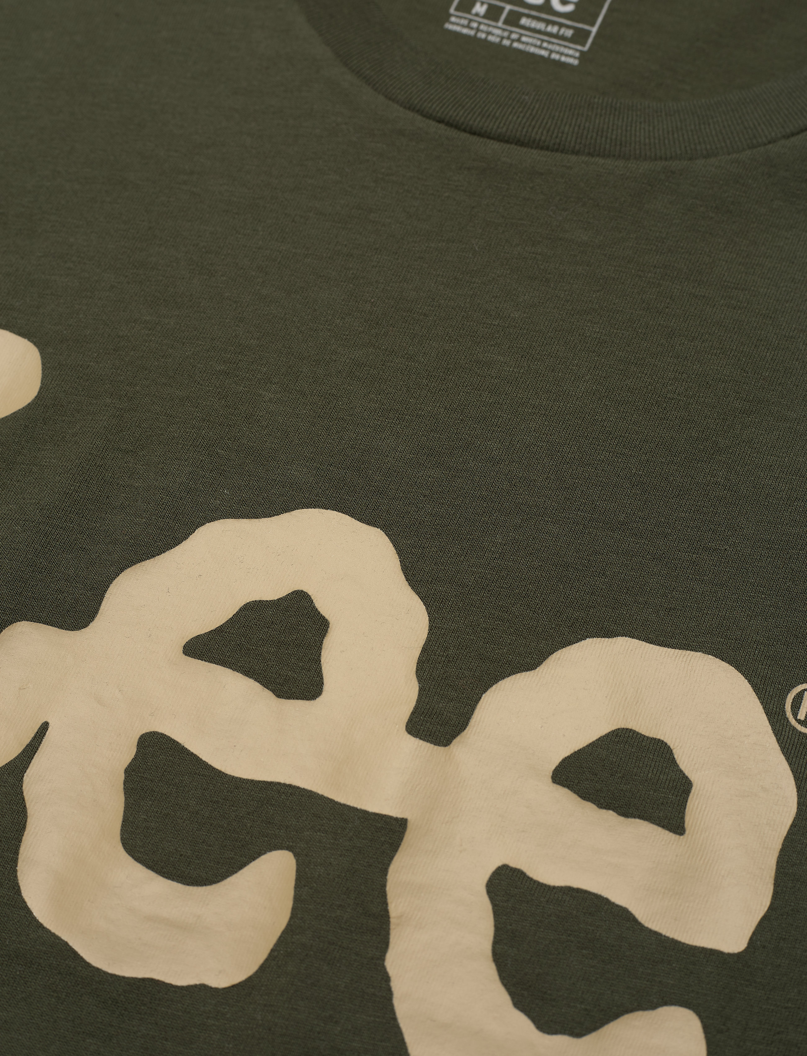 Lee Jeans - WOOBLY LOGO TEE - serpico green - 2