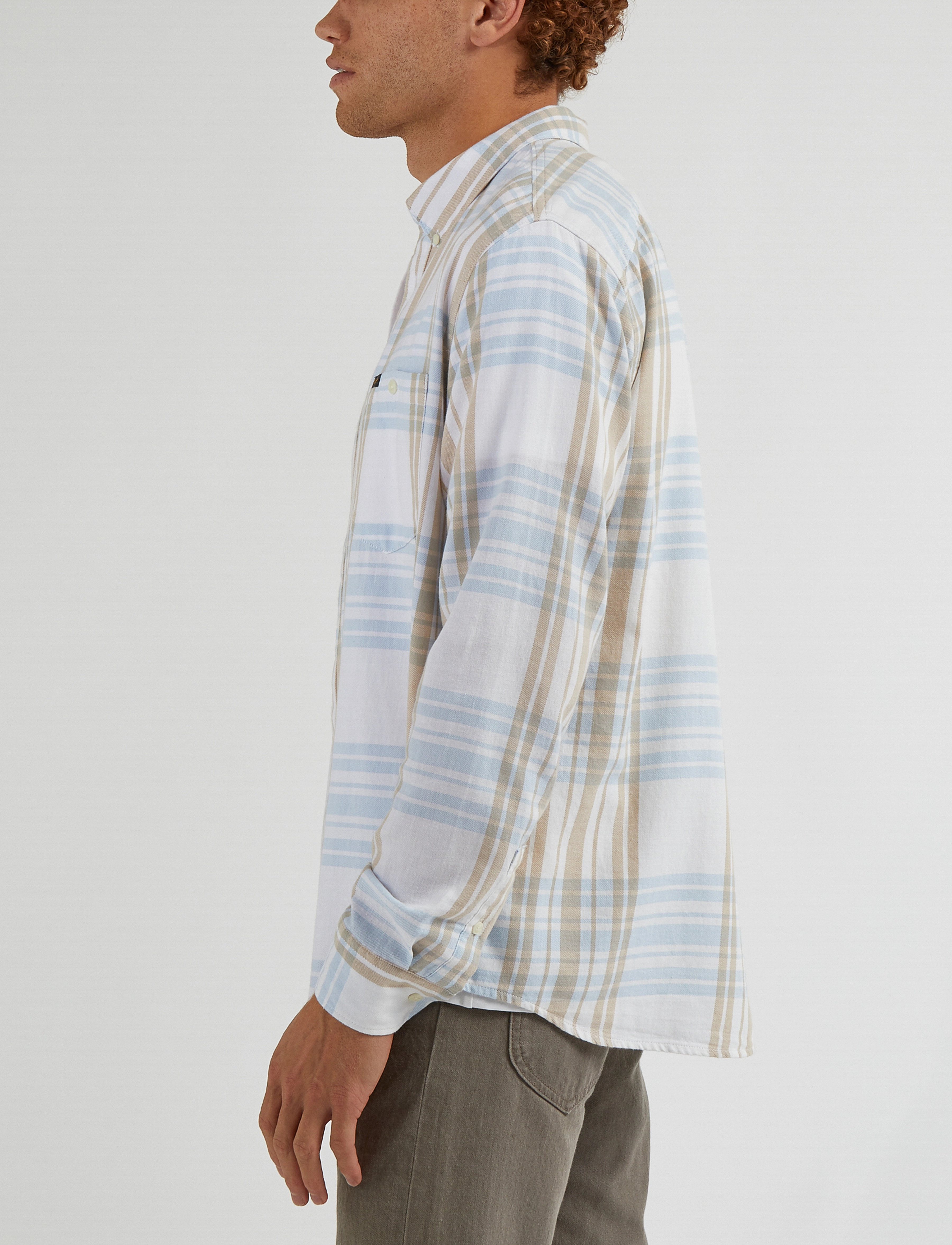 Lee Jeans - RIVETED SHIRT - blue sky - 4