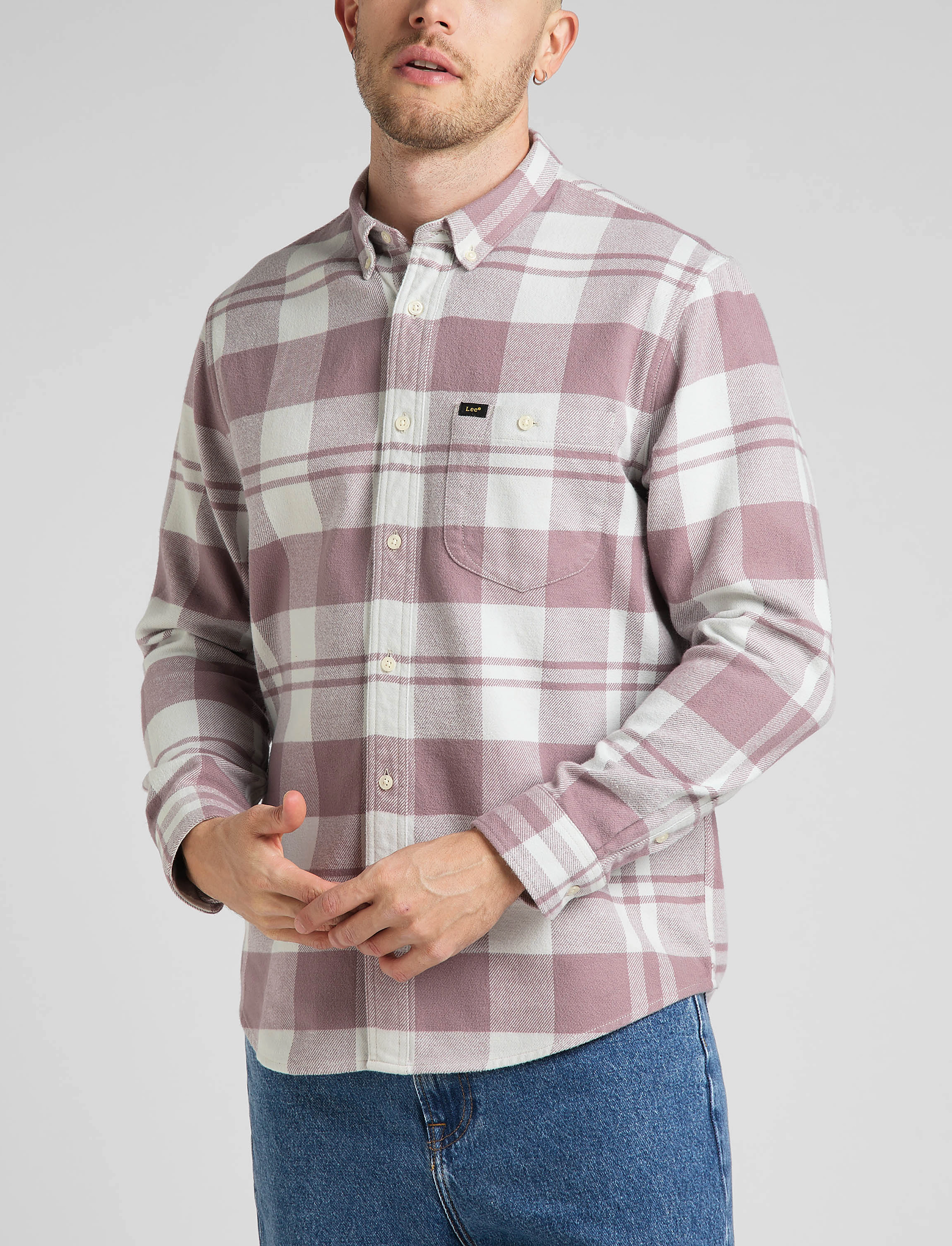 Lee Jeans - RIVETED SHIRT - purple storm - 2
