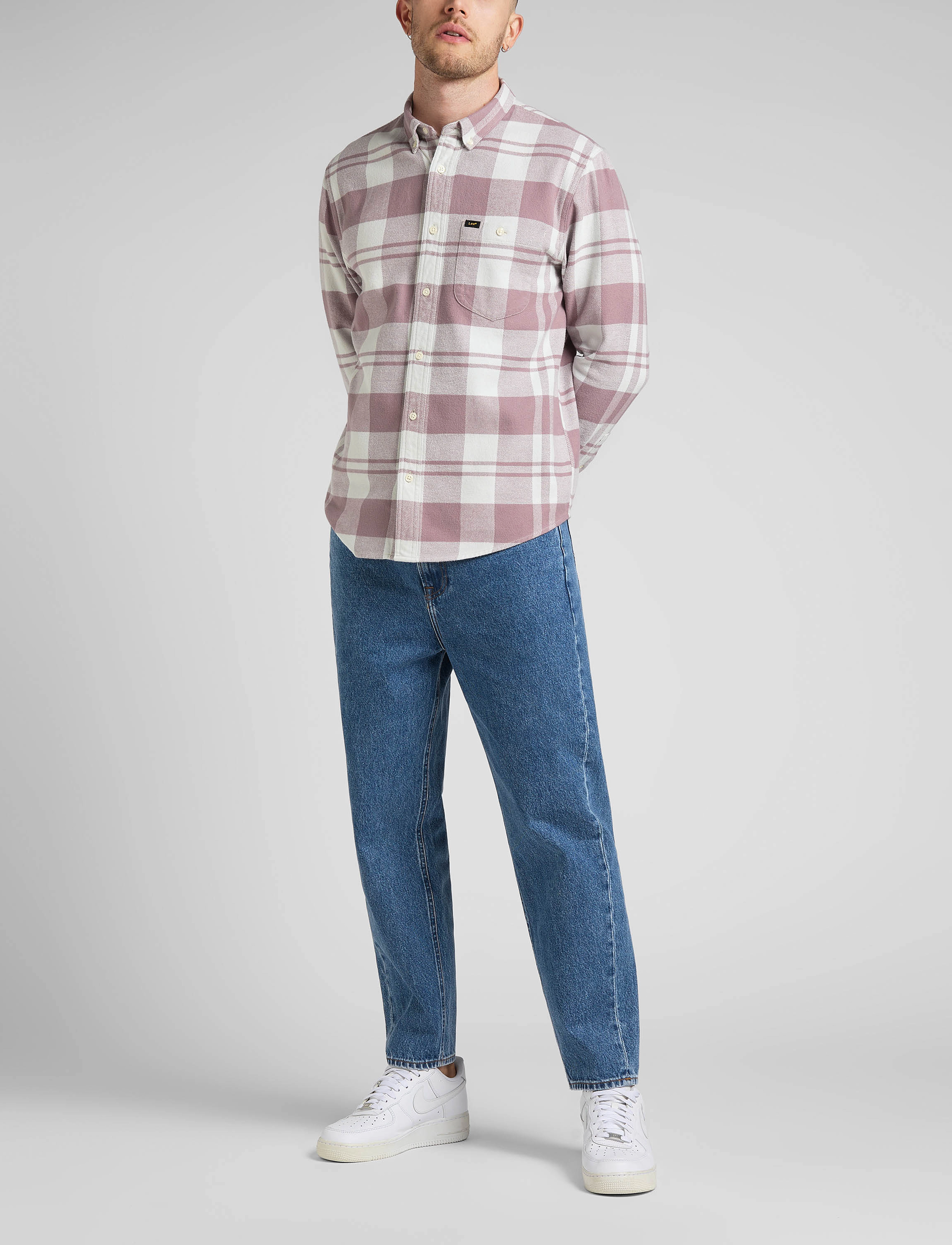 Lee Jeans - RIVETED SHIRT - purple storm - 4