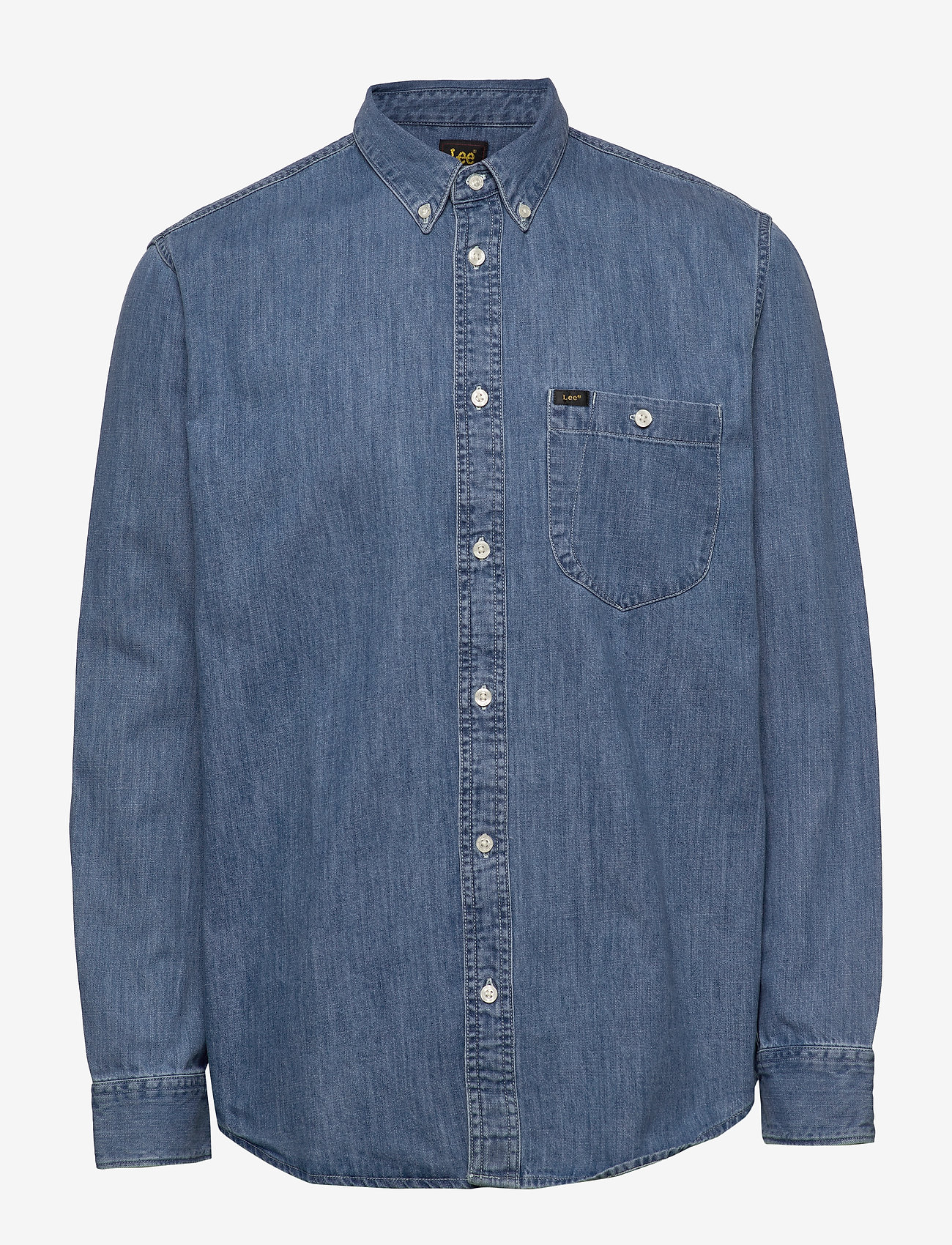 Lee Jeans - RIVETED SHIRT - washed blue - 0