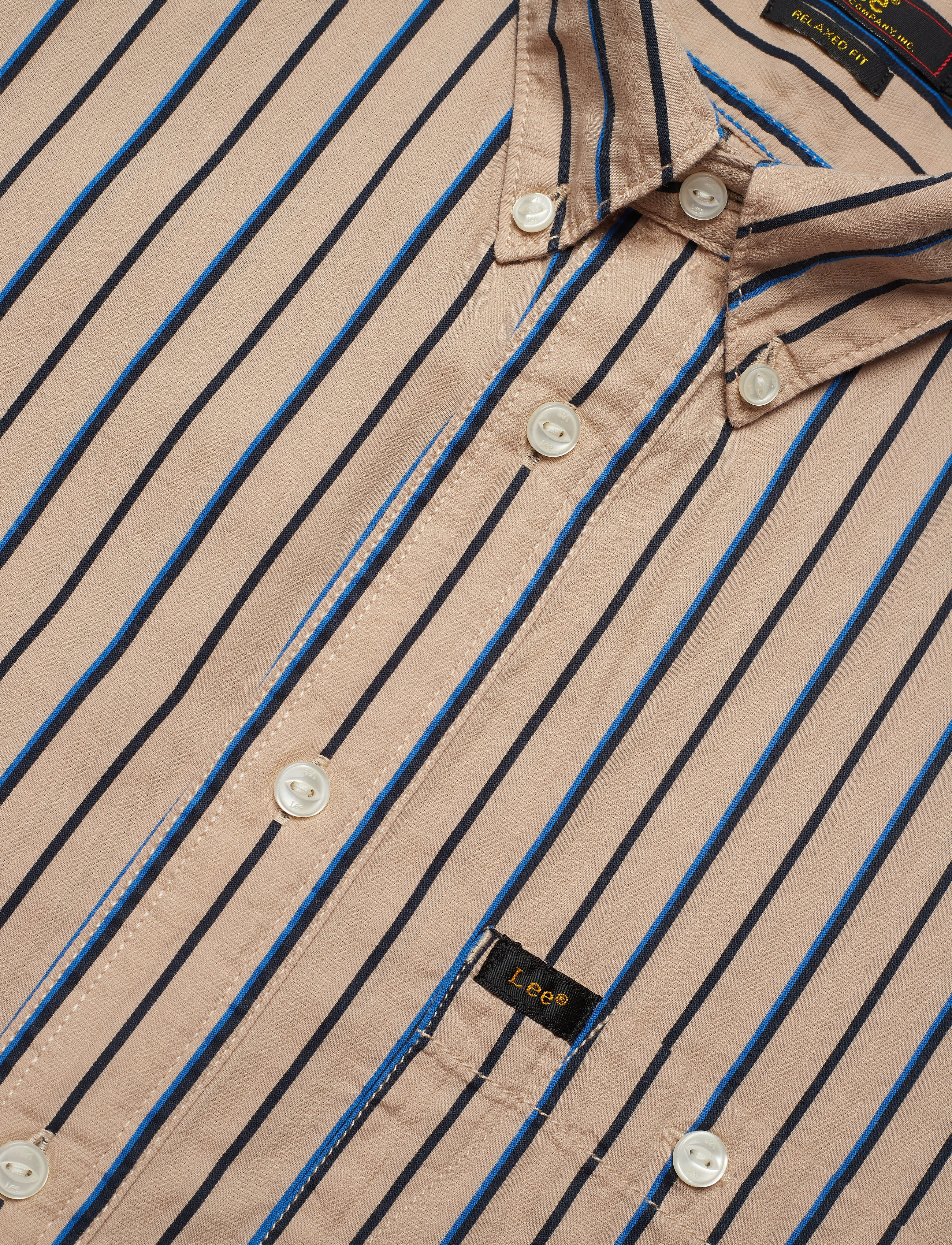 Lee Jeans - RIVITED SHIRT - dust beige - 3