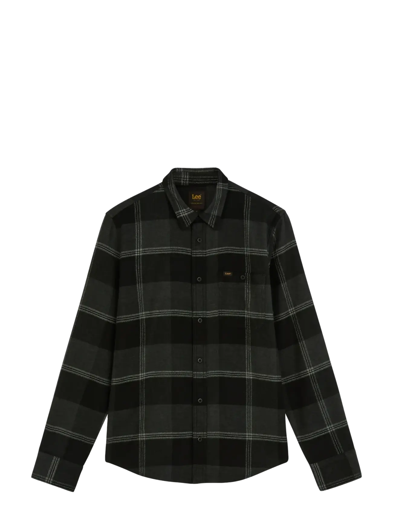 Lee Jeans LEESURE SHIRT - Koszule - BLACK / black