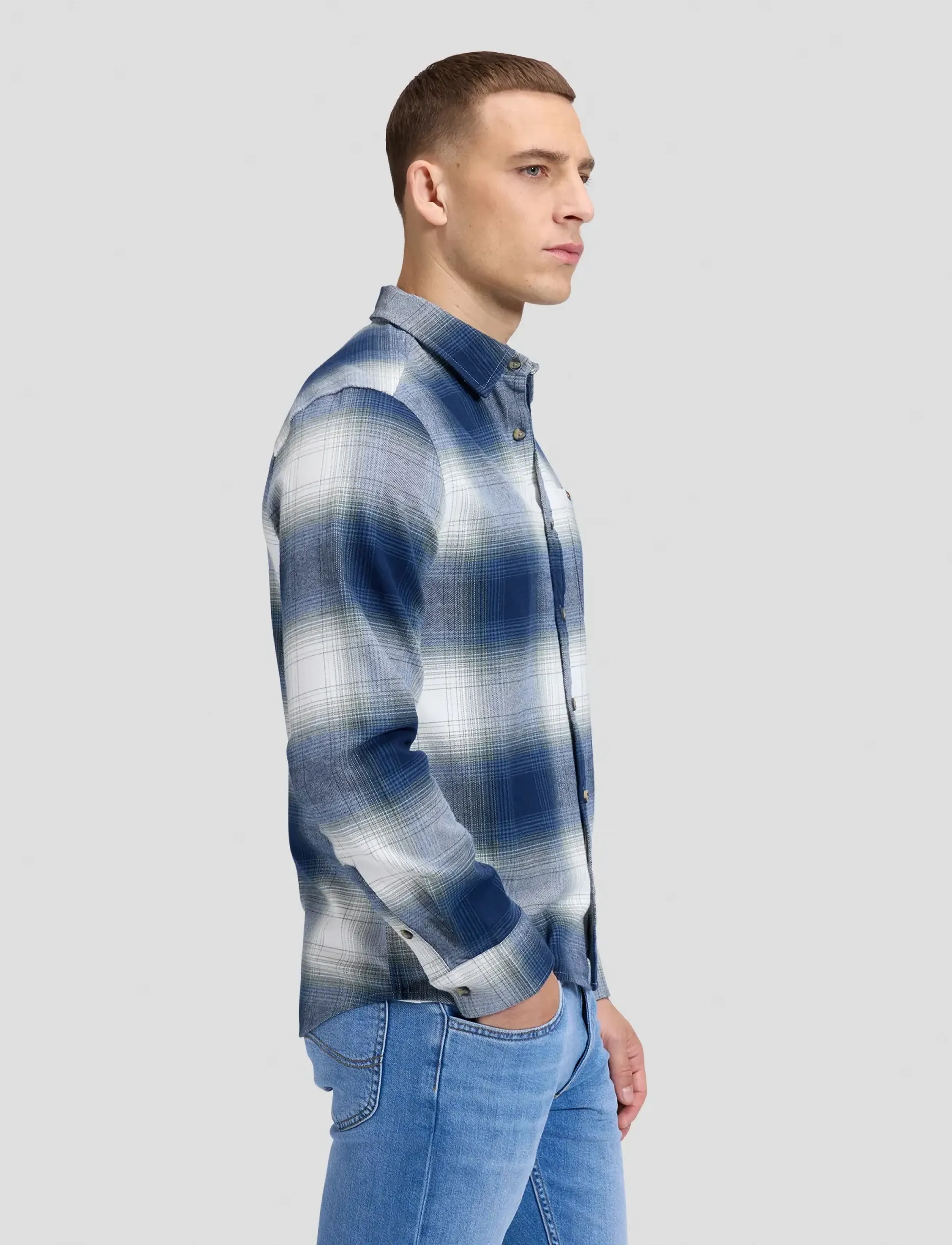 Lee Jeans - LEESURE SHIRT - dress blues - 4