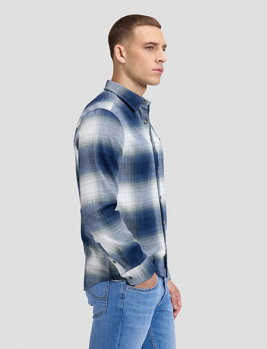 Lee Jeans - LEESURE SHIRT - dress blues - 4