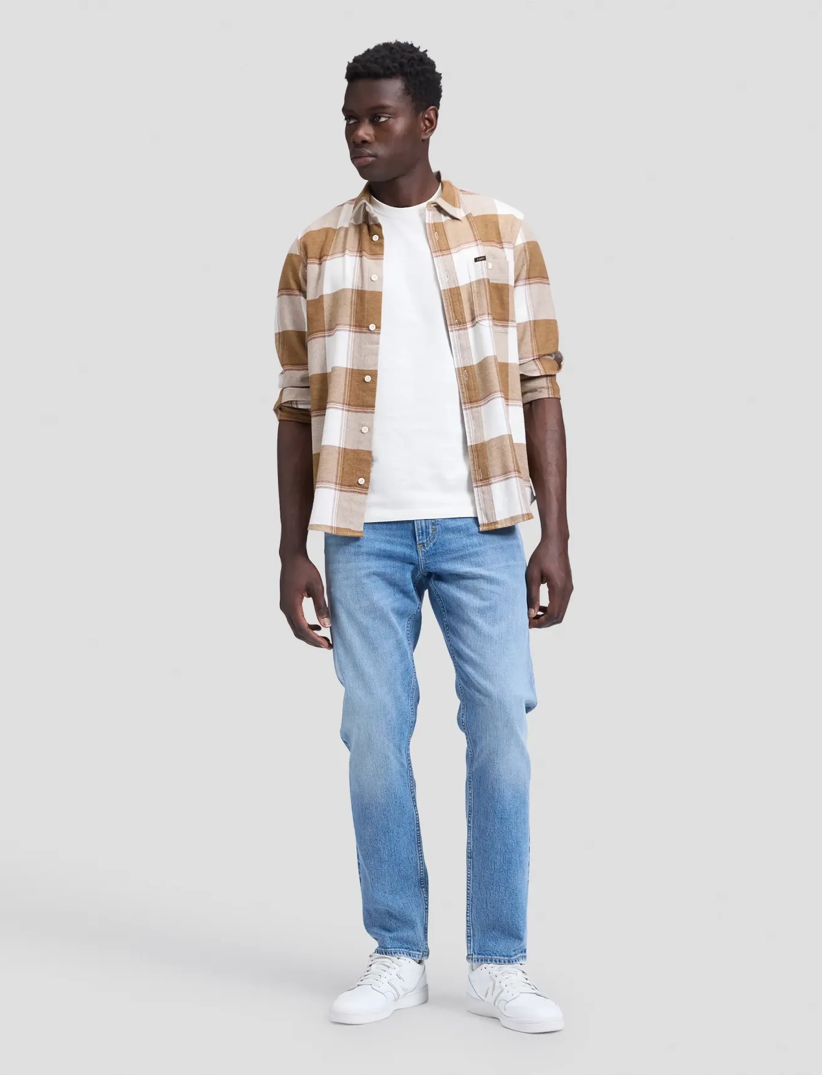 Lee Jeans - LEESURE SHIRT - vabaajasärgid - ecru - 3