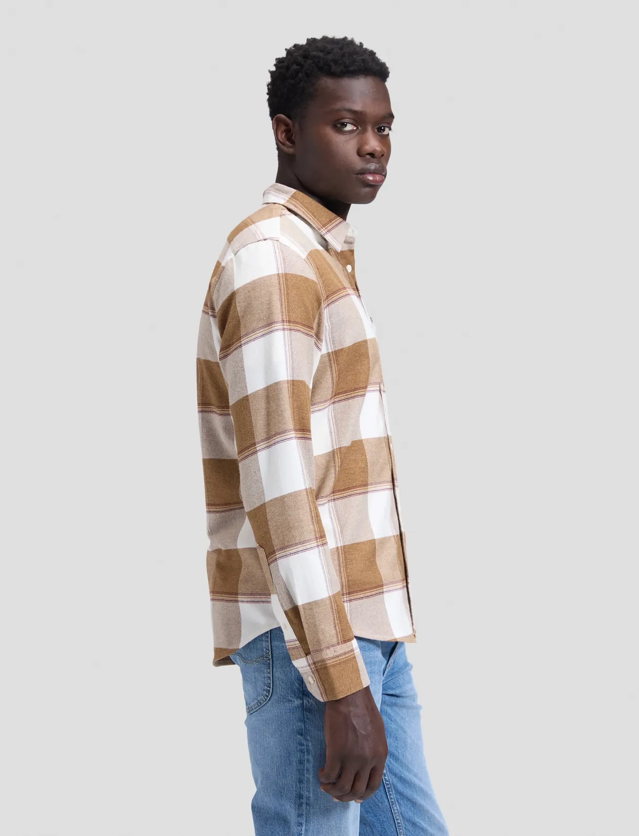 Lee Jeans - LEESURE SHIRT - vabaajasärgid - ecru - 4
