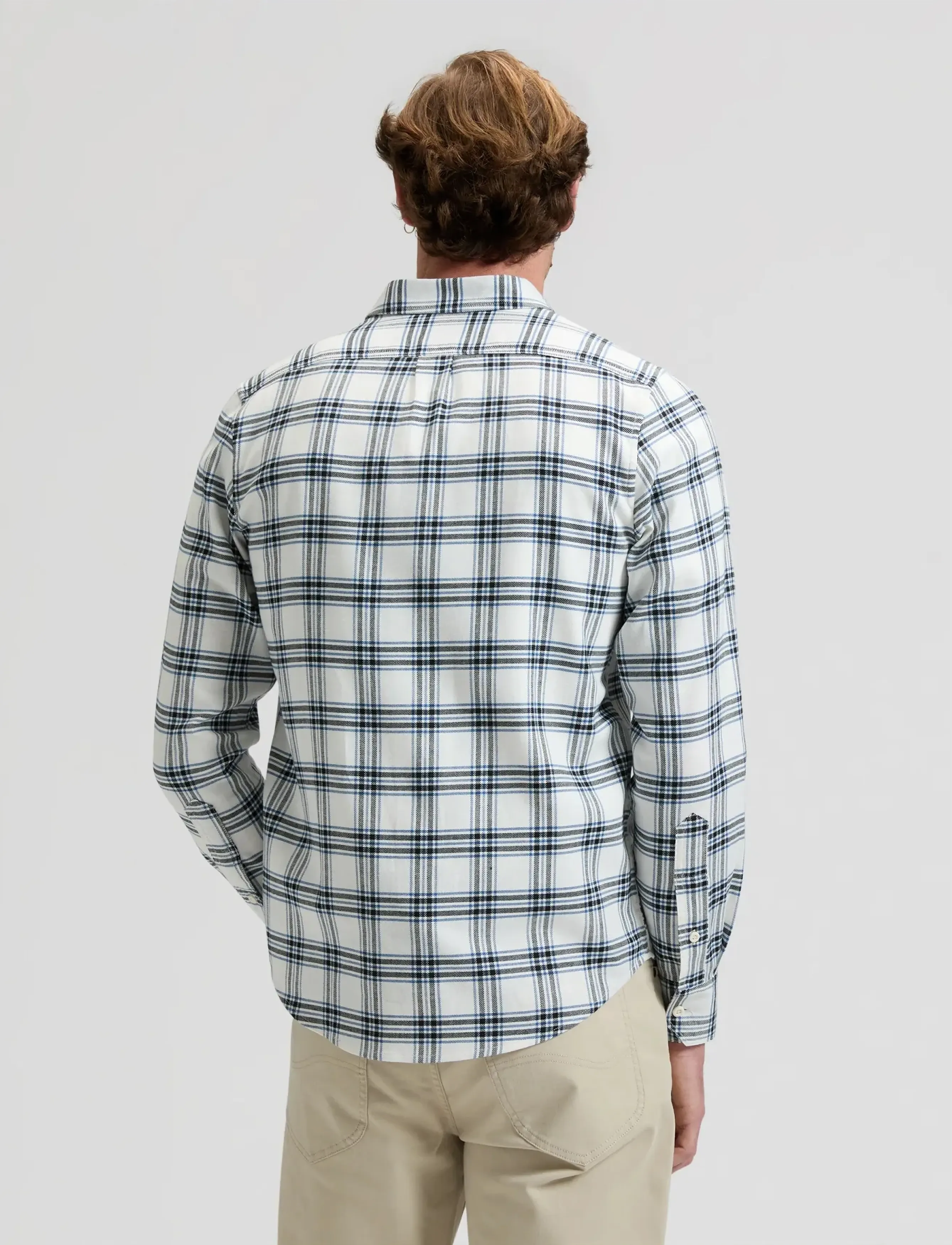 Lee Jeans - LEESURE SHIRT - casual skjorter - ecru plaid - 2