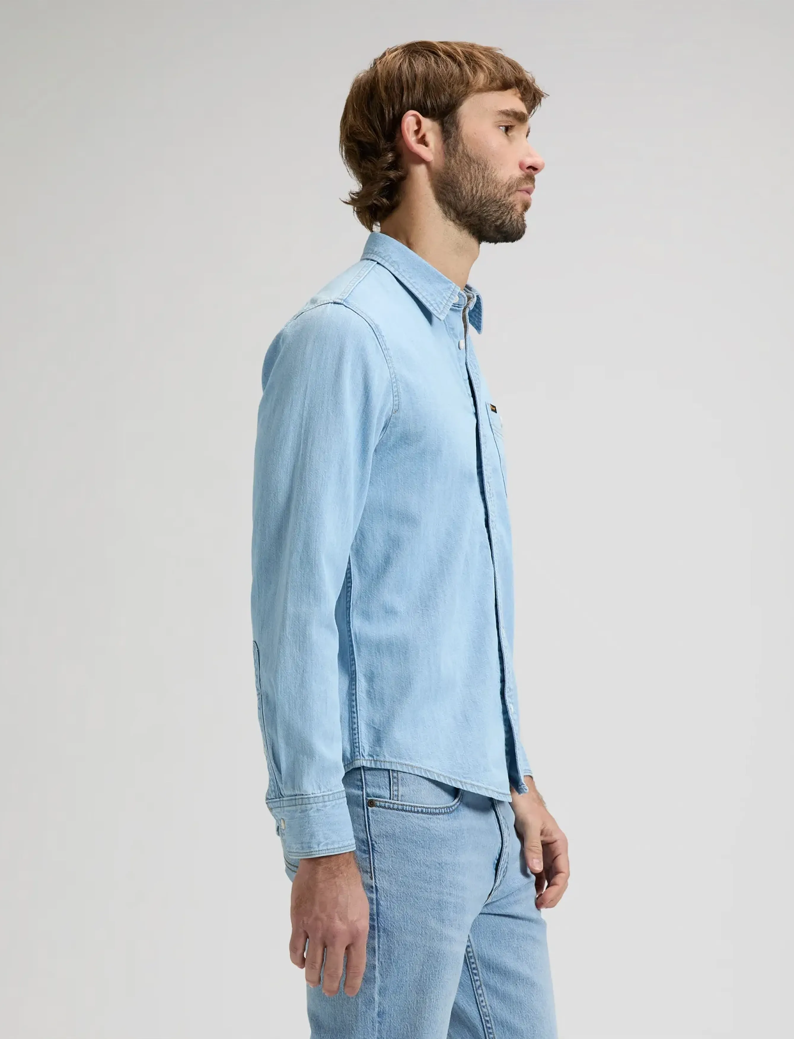 Lee Jeans - LEESURE SHIRT - casual skjortor - helios - 4