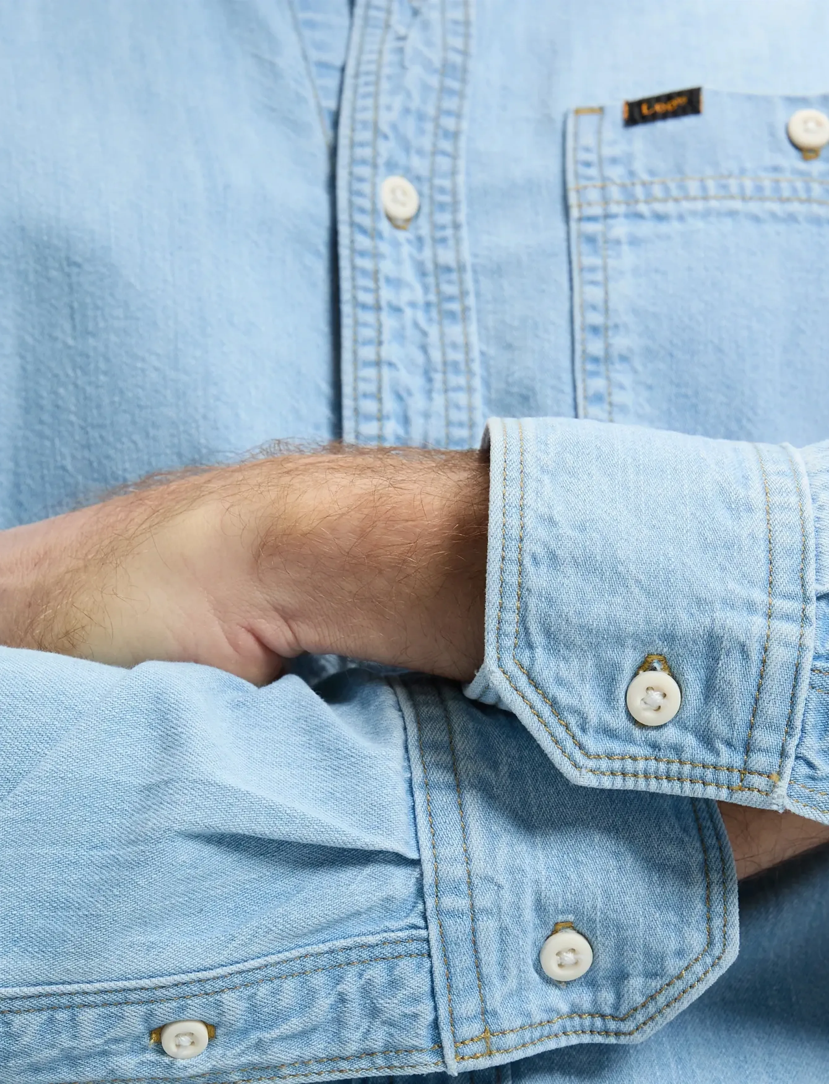 Lee Jeans - LEESURE SHIRT - casual skjortor - helios - 5