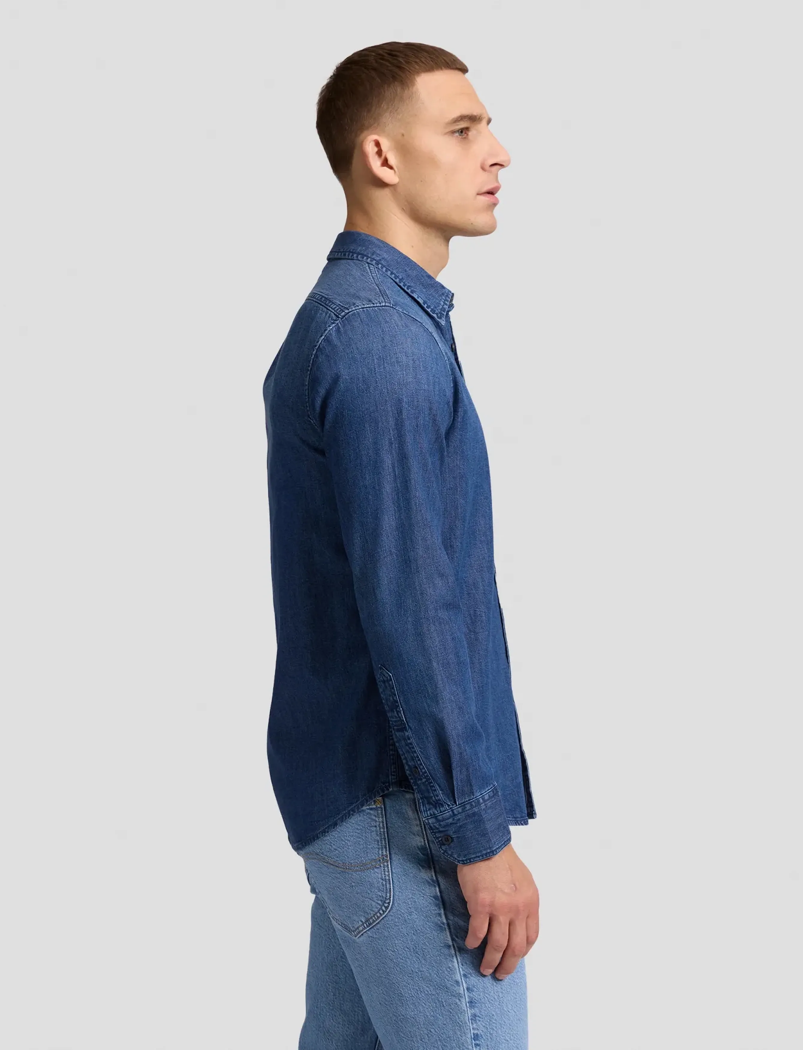 Lee Jeans - LEESURE SHIRT - casual hemden - keep up blues - 4