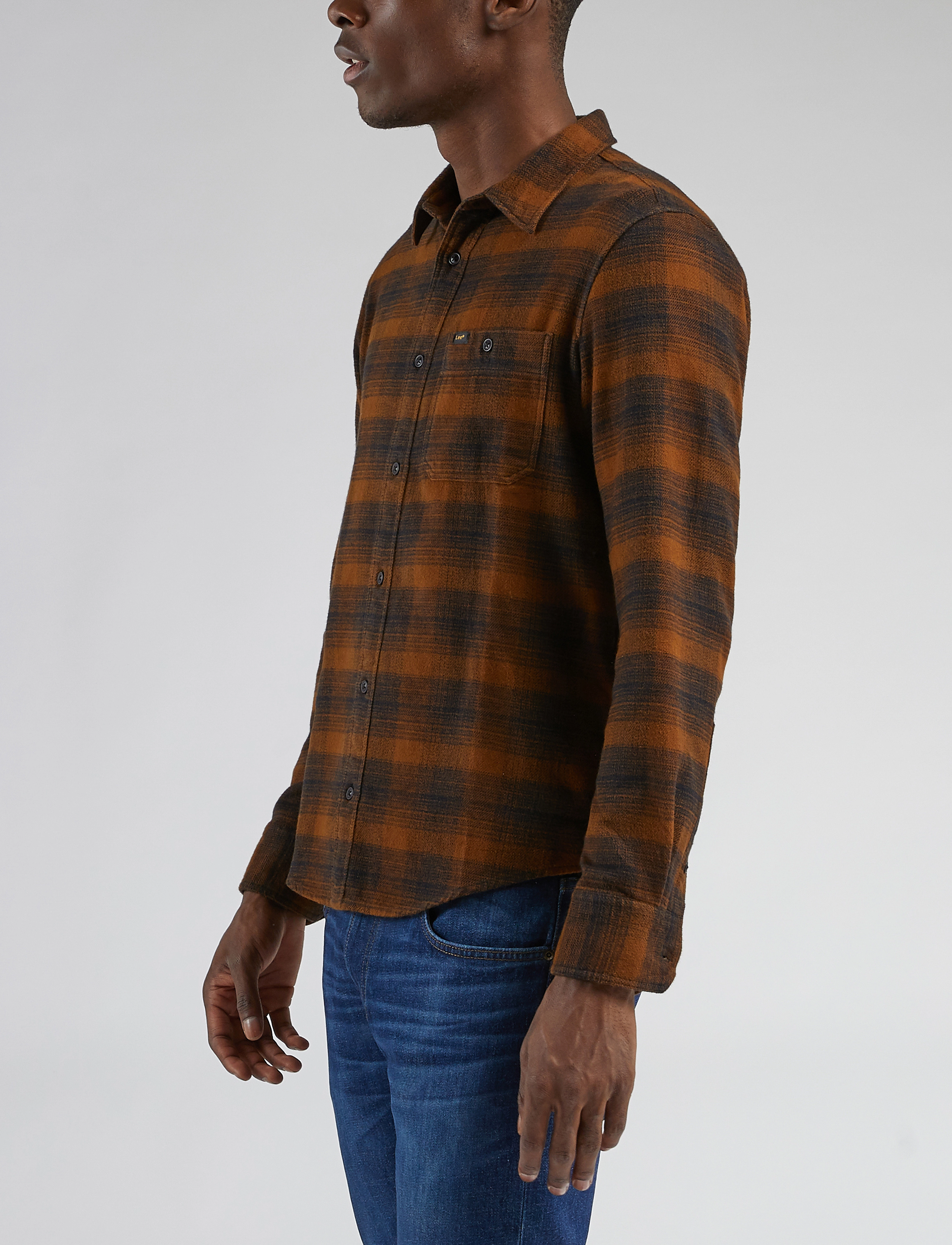Lee Jeans - LEESURE SHIRT - casual skjorter - light umber - 4