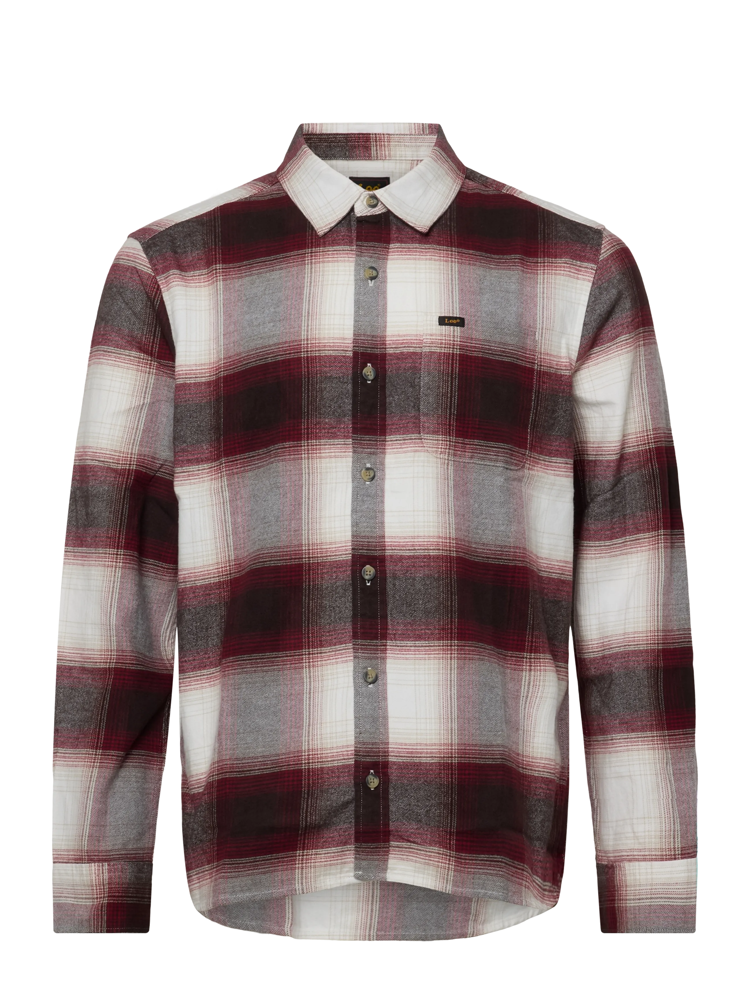 Lee Jeans LEESURE SHIRT - Lee Jeans - TIBETAN RED / burgundy