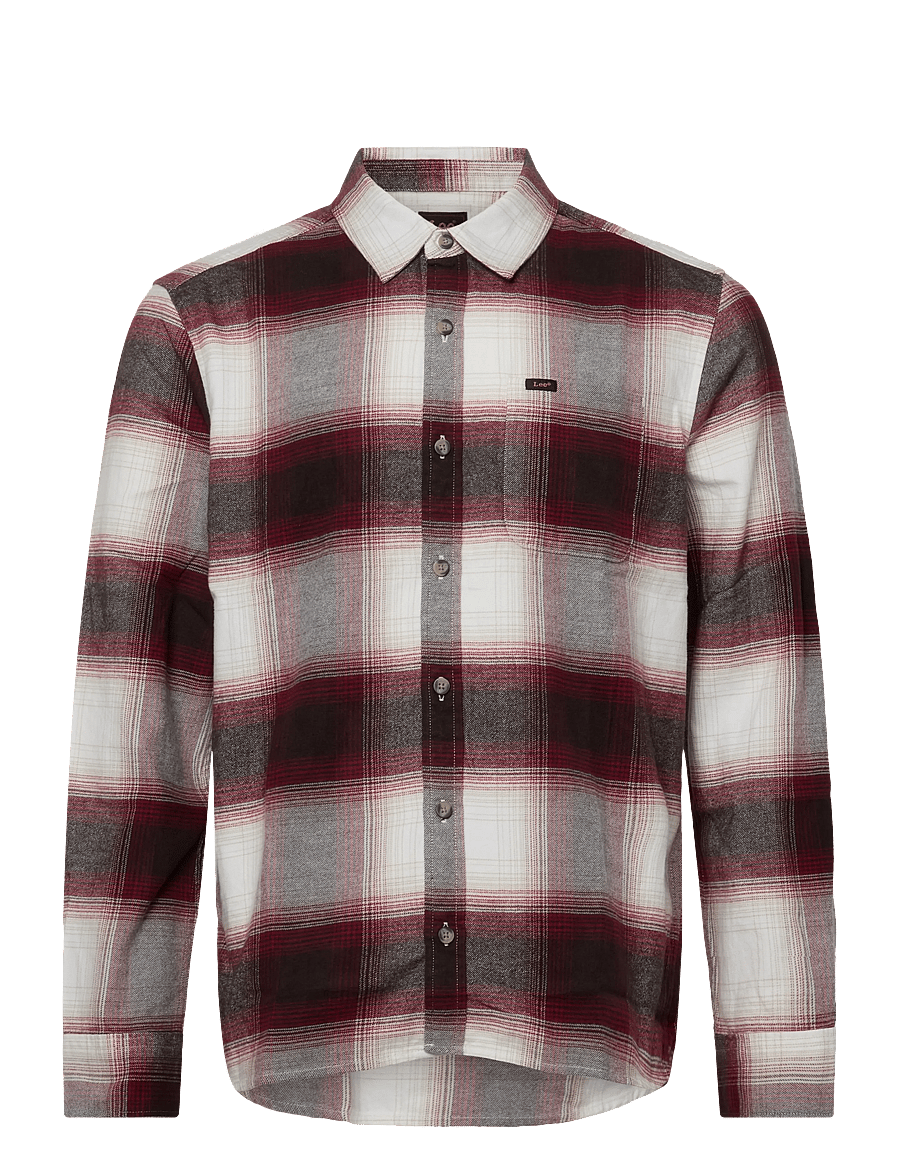 Lee Jeans - LEESURE SHIRT - checkered shirts - tibetan red - 1