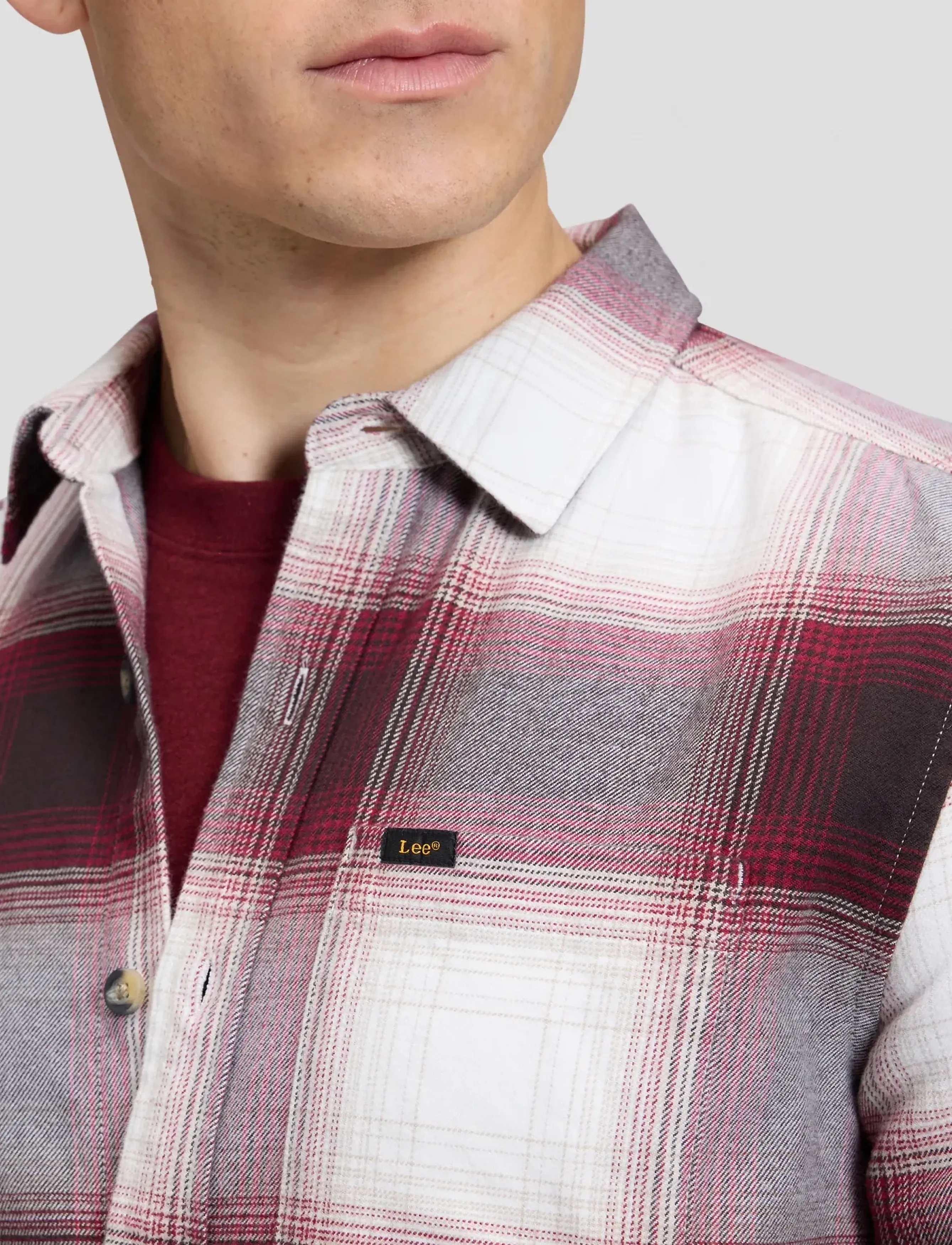 Lee Jeans Leesure Shirt jeansskjortor herr – bild 5