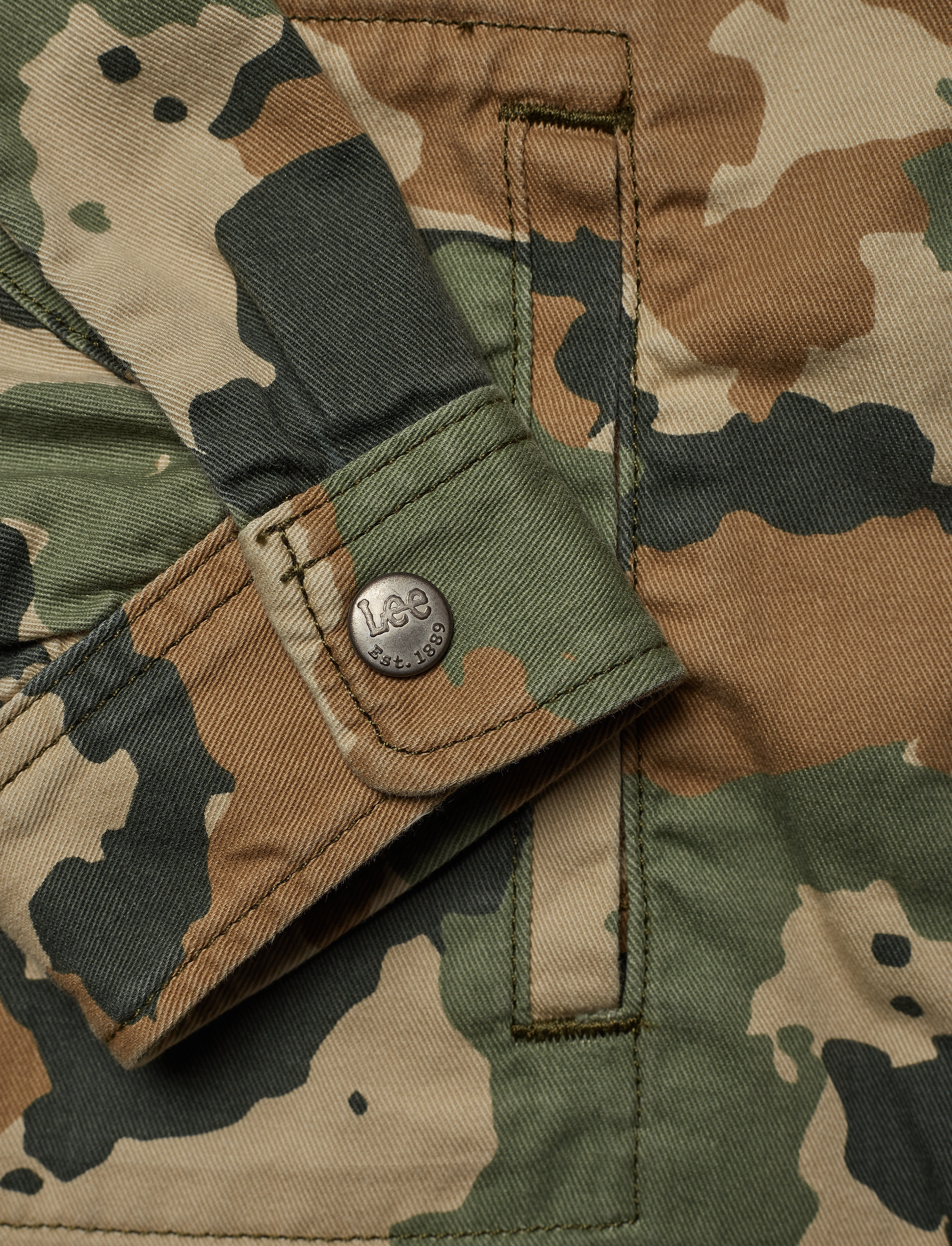 Lee Jeans - FATIQUE OVERSHIRT - camouflage - 3