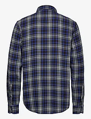 Lee Jeans - CLEAN REG WESTERN - checkered shirts - anthem blue - 1