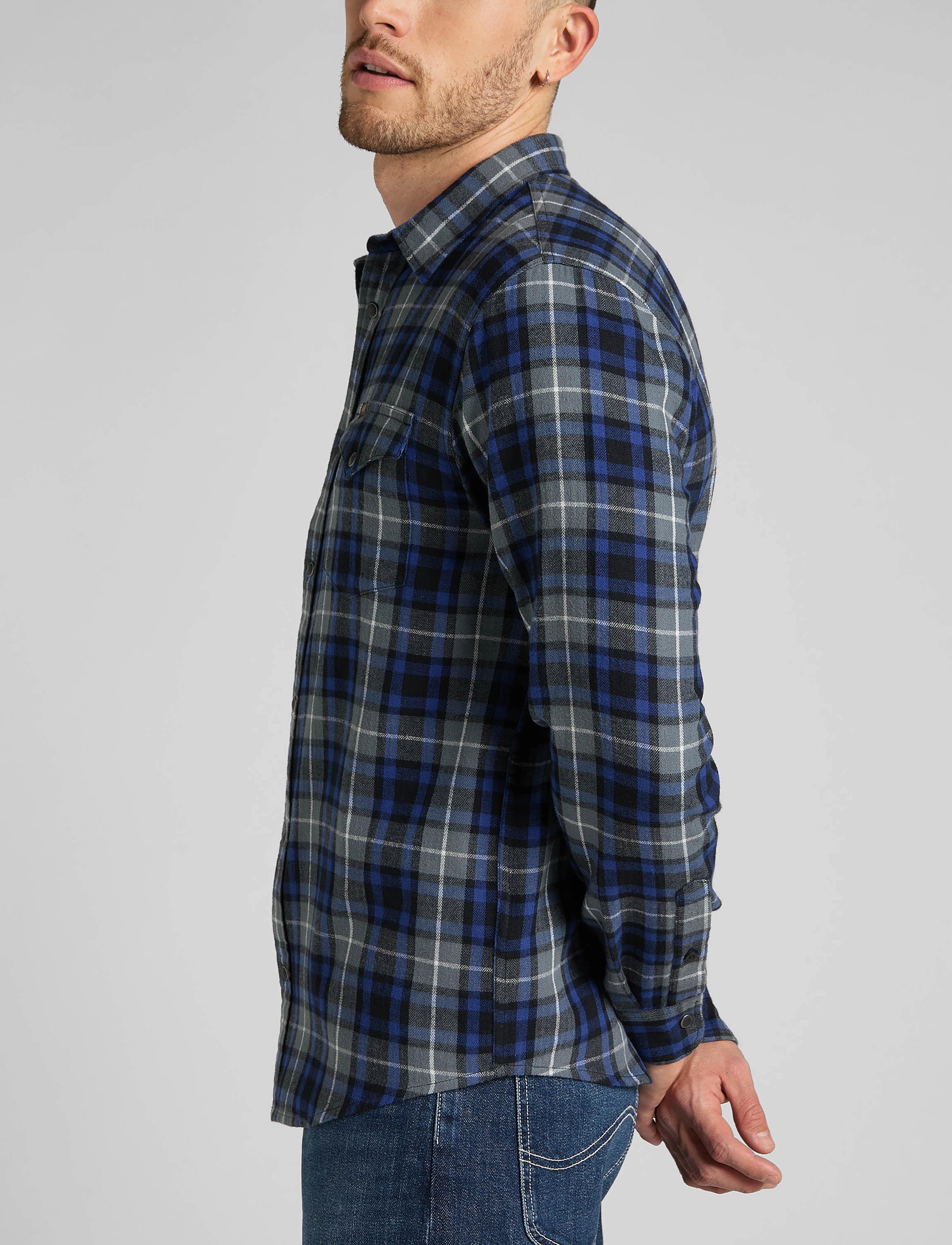 Lee Jeans - CLEAN REG WESTERN - anthem blue - 5