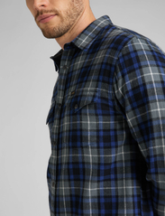 Lee Jeans - CLEAN REG WESTERN - checkered shirts - anthem blue - 6