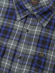 Lee Jeans - CLEAN REG WESTERN - checkered shirts - anthem blue - 8
