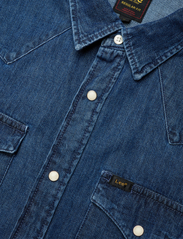 Lee Jeans - REGULAR WESTERN - džinsiniai marškiniai - mid stone - 3