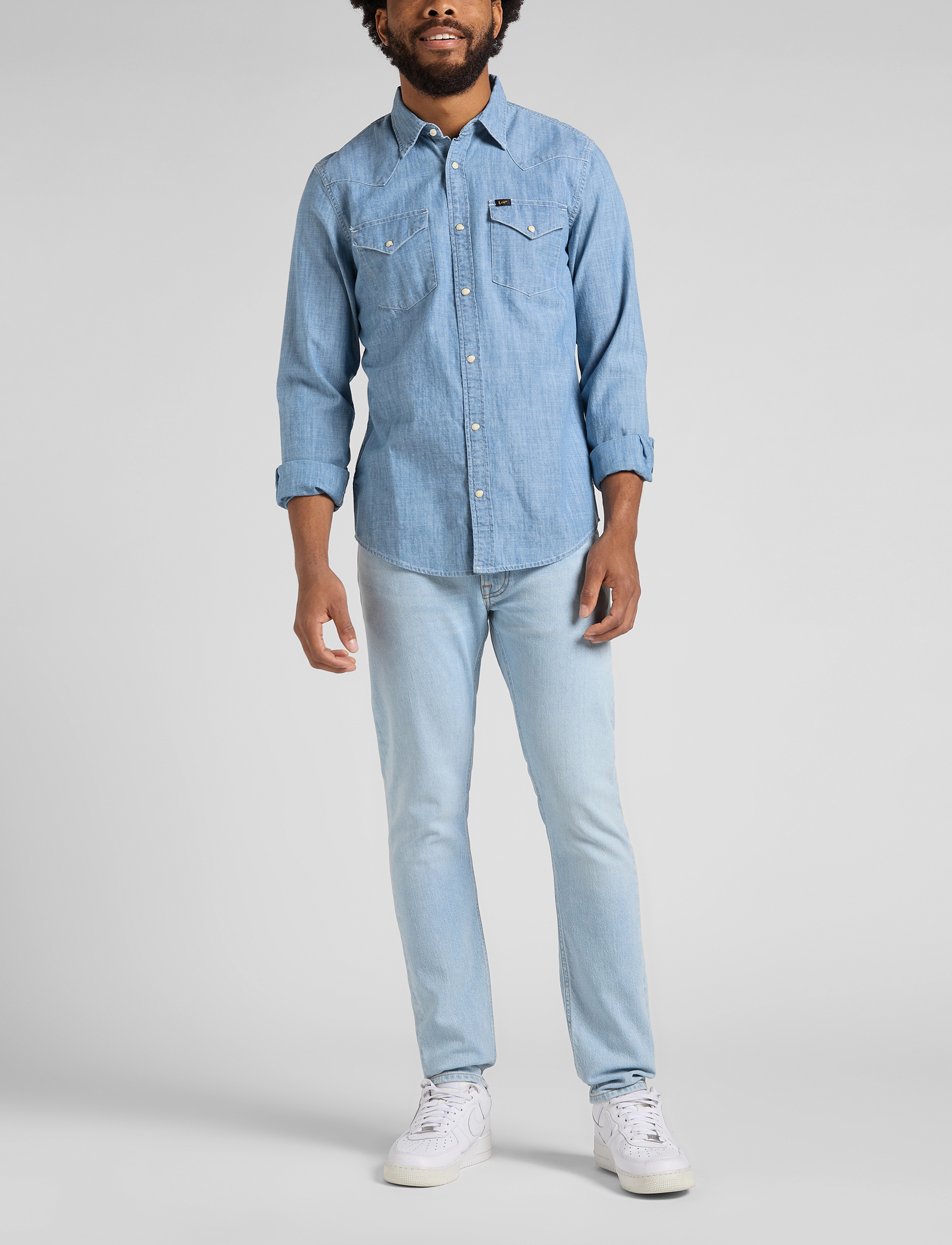 Lee Jeans - REGULAR WESTERN - navy - 4