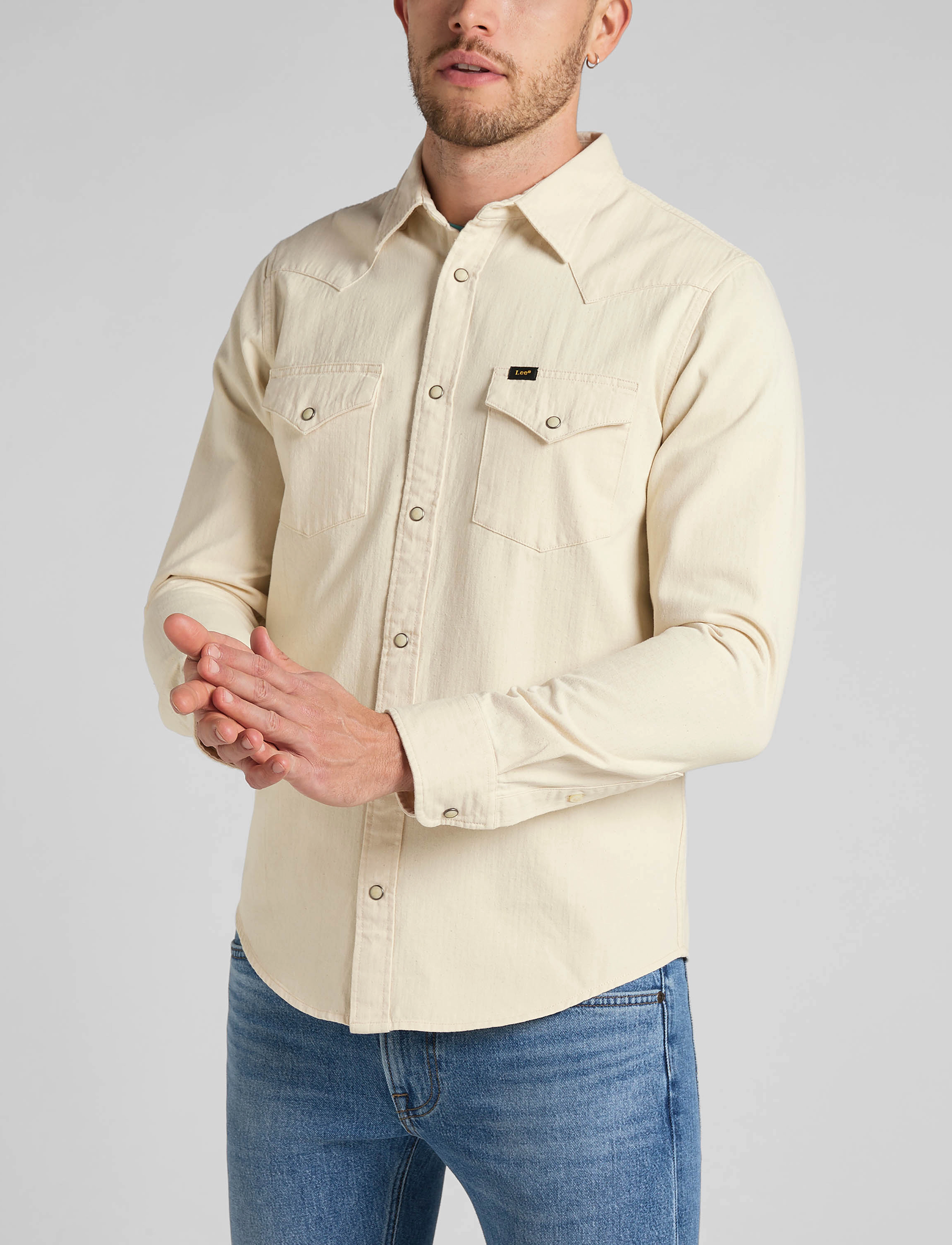 Lee Jeans - REGULAR WESTERN - ecru - 2