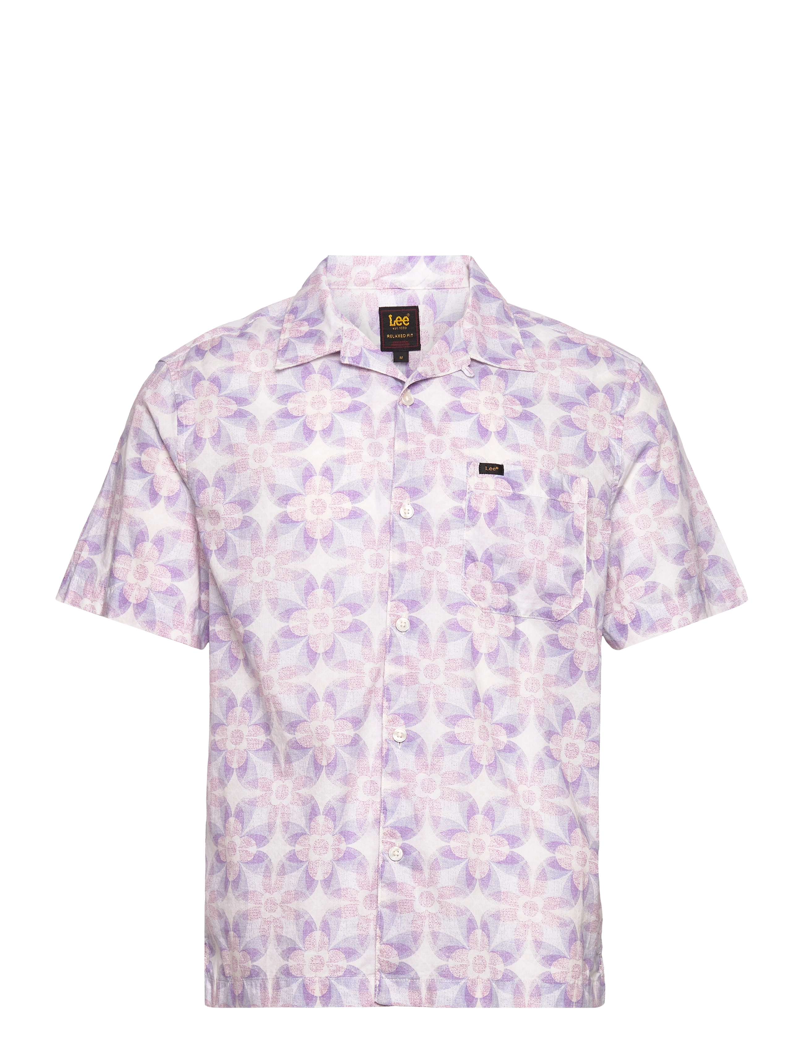 Lee Jeans - RESORT SHIRT - kortærmede skjorter - foggy gray - 1