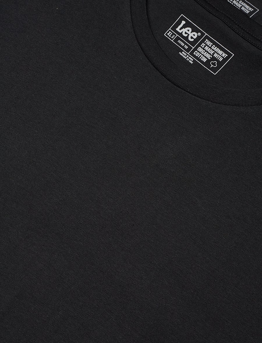 Lee Jeans - TWIN PACK CREW - black - 1