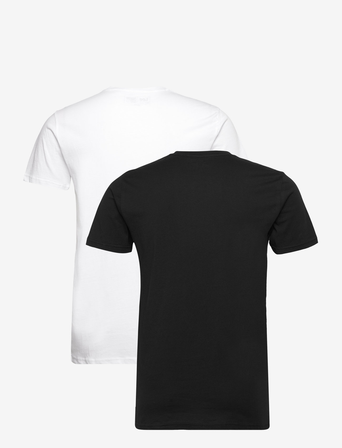 Lee Jeans - TWIN PACK CREW - black white - 2