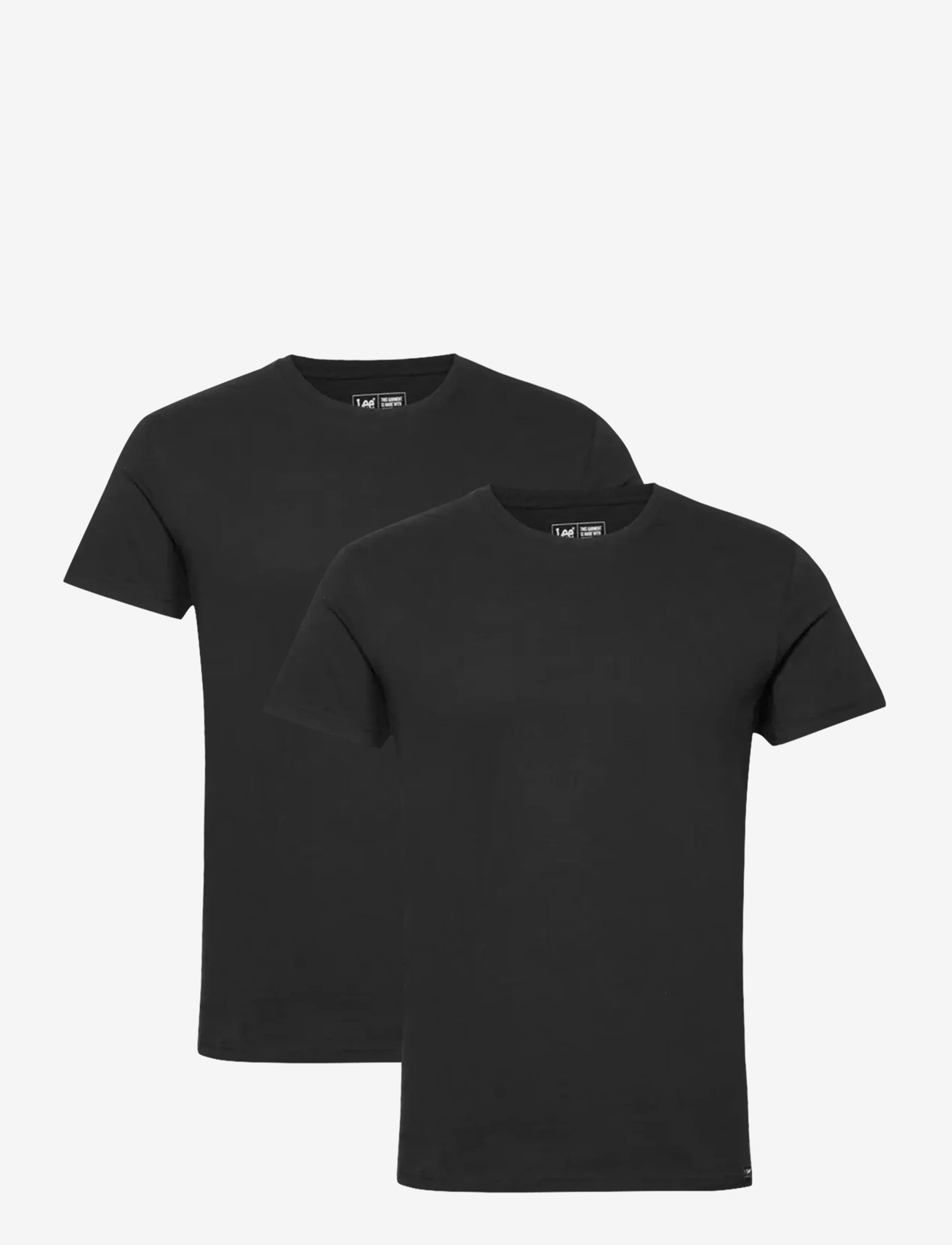 Lee Jeans - TWIN PACK CREW - multipack t-shirts - black - 1