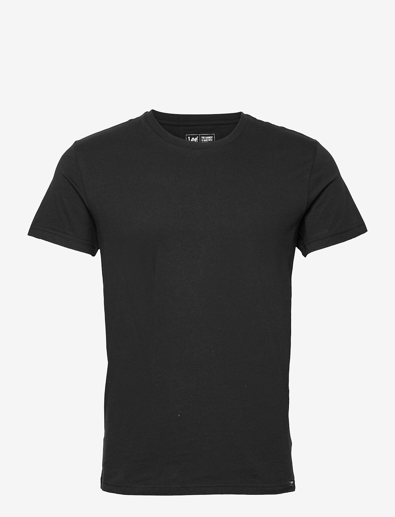 Lee Jeans - TWIN PACK CREW - basic t-shirts - black - 0