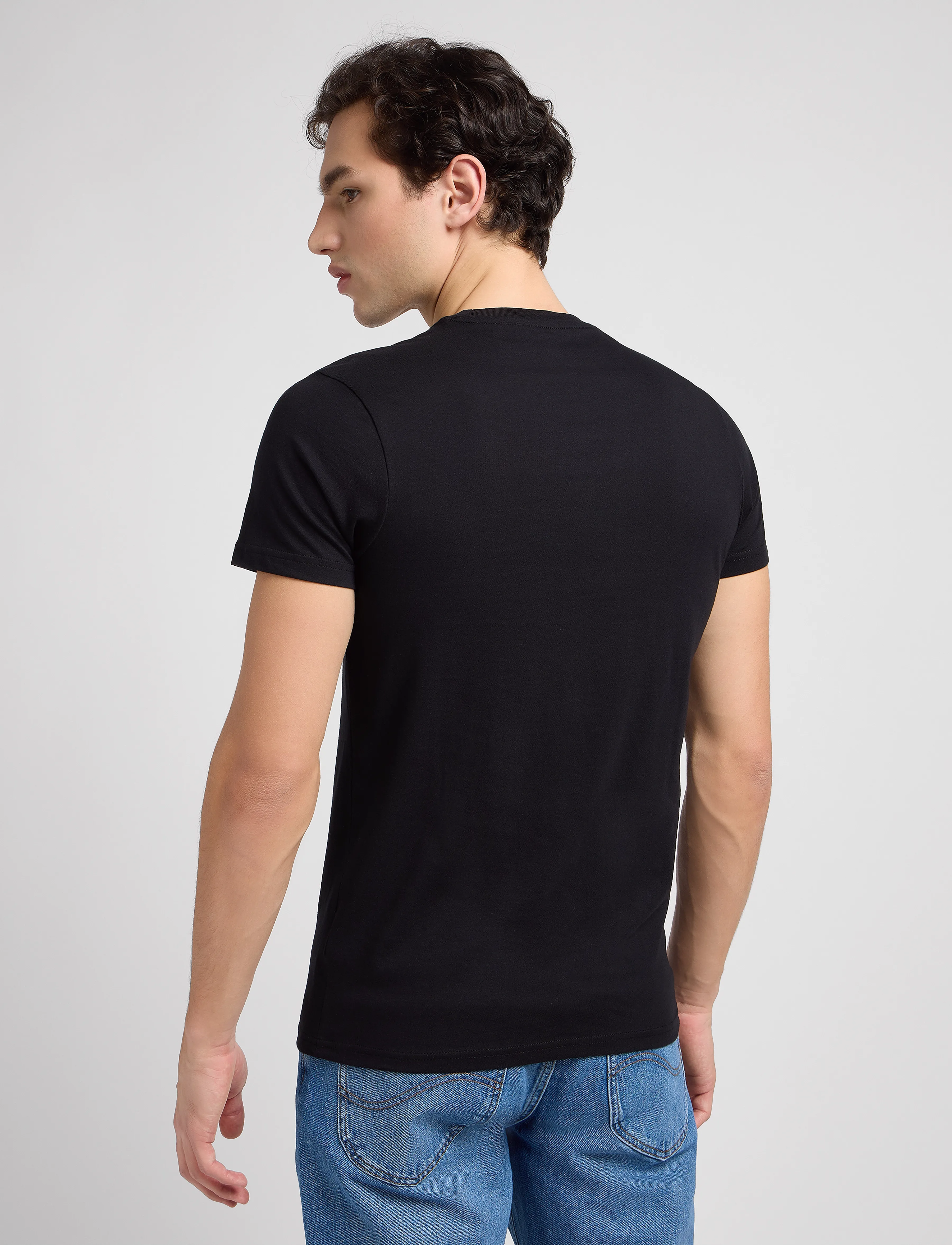 Lee Jeans - TWIN PACK CREW - t-shirts im multipack - black - 5