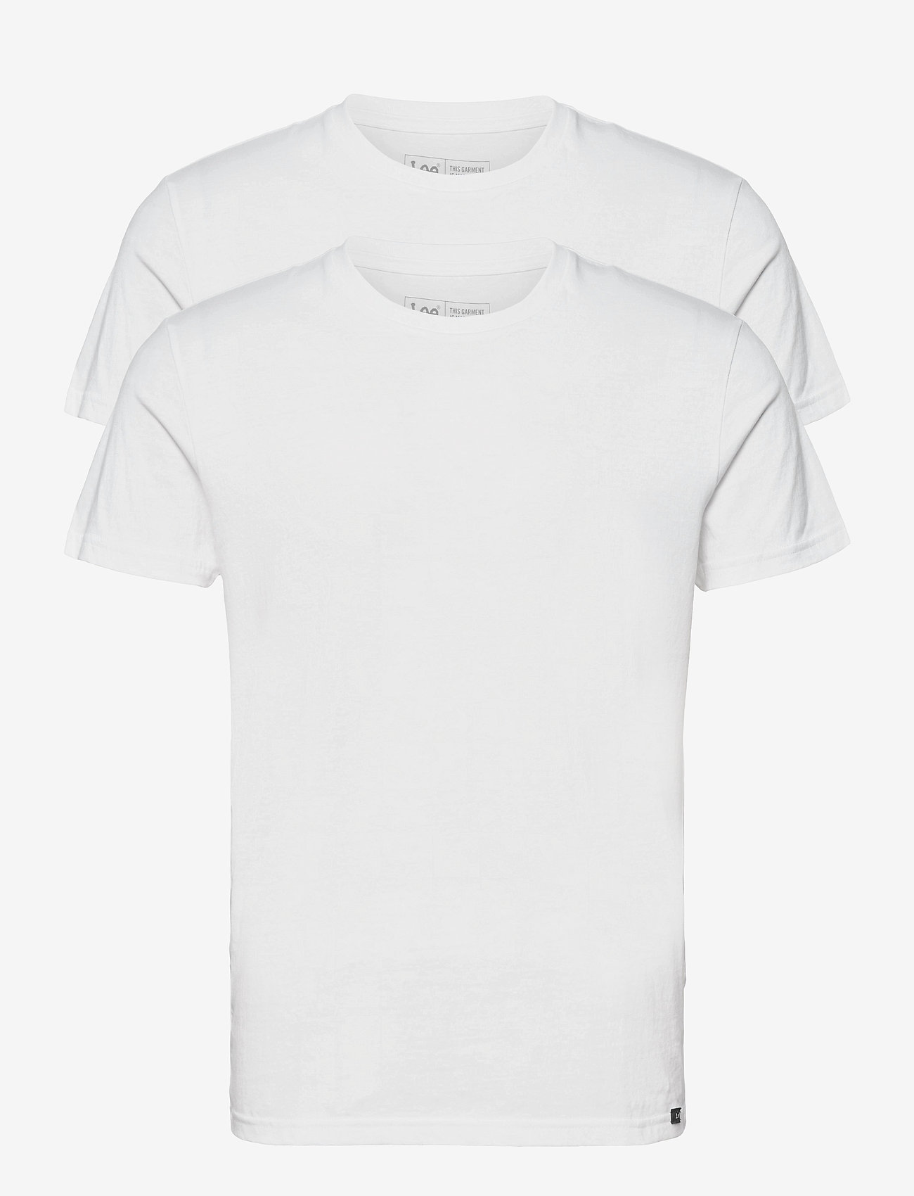 Lee Jeans - TWIN PACK CREW - multipack t-shirts - white - 1
