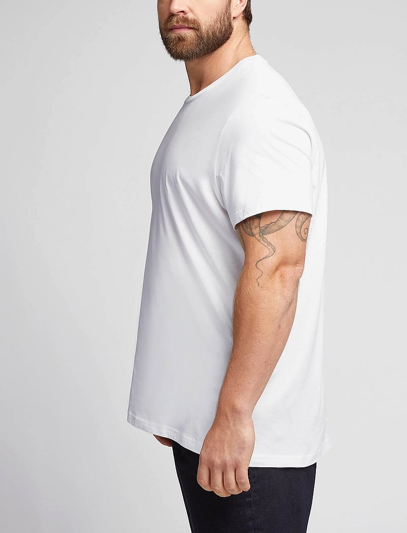 Lee Jeans - TWIN PACK CREW - multipack t-shirts - white - 4