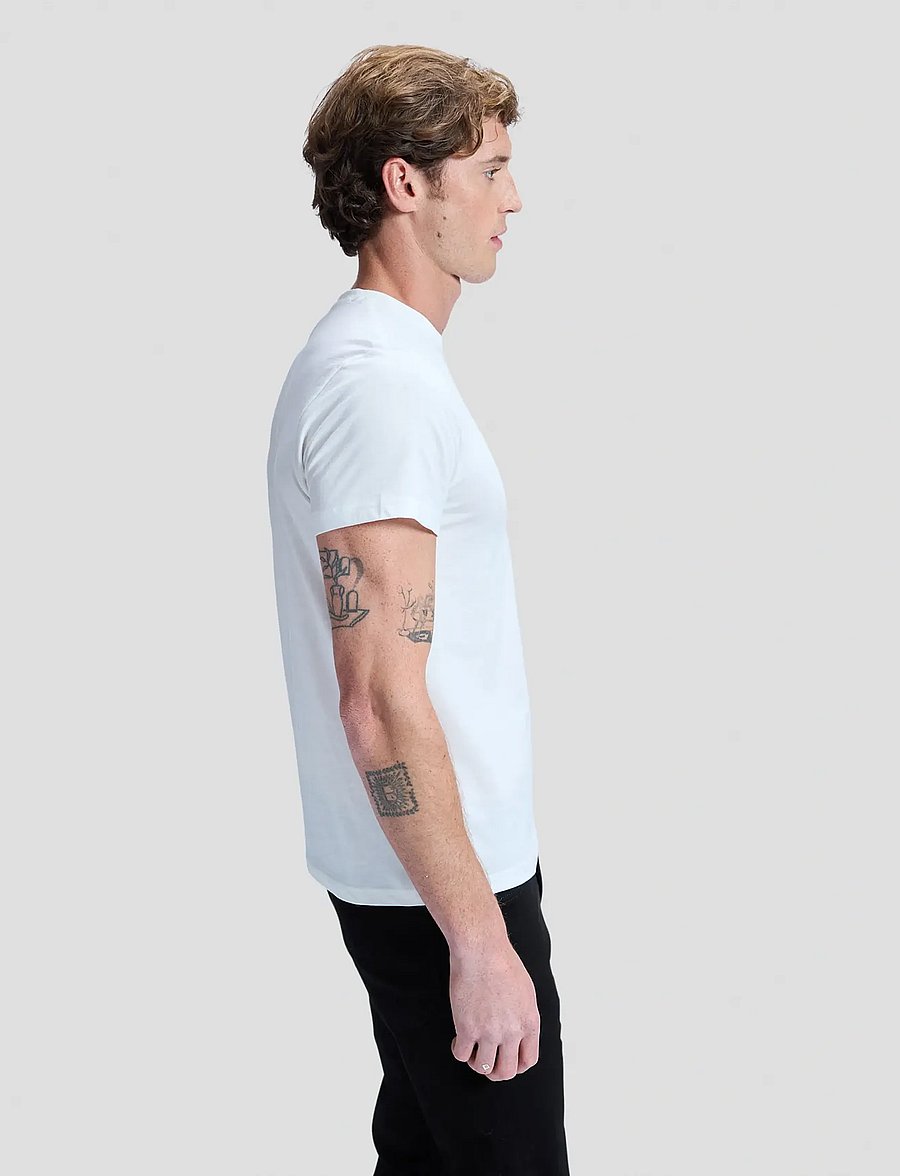 Lee Jeans - TWIN PACK CREW - t-shirts im multipack - white - 4