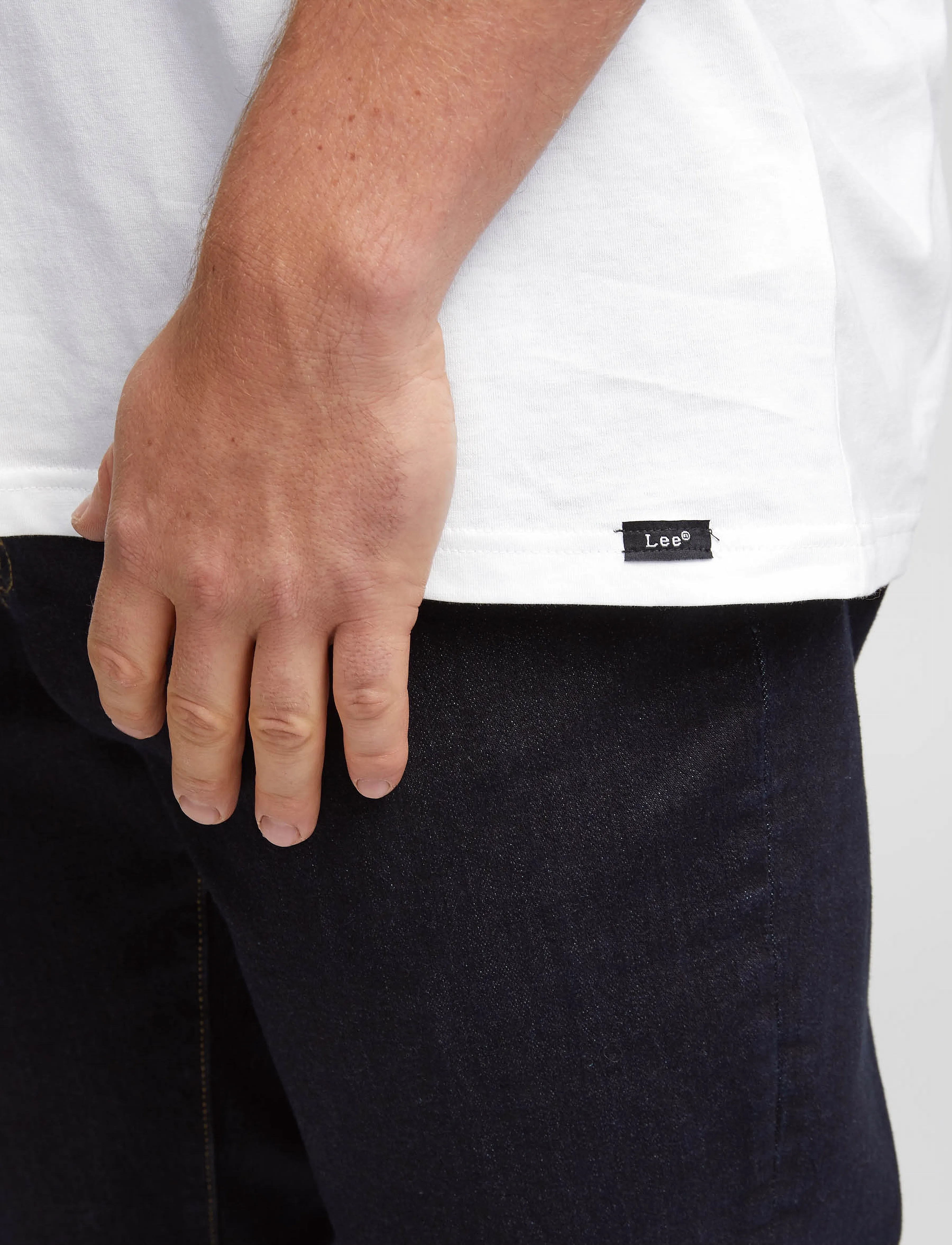 Lee Jeans - TWIN PACK CREW - multipack t-shirts - white - 5