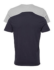 Lee Jeans - TWIN PACK CREW - de laveste prisene - greymele navy - 4