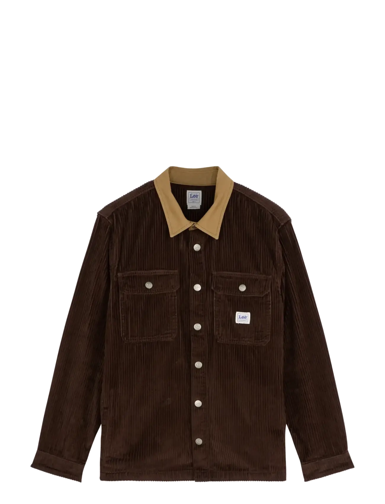 Lee Jeans - WORKWEAR OVERSHIRT - ofodrade jeansjackor - chocolate torte - 1