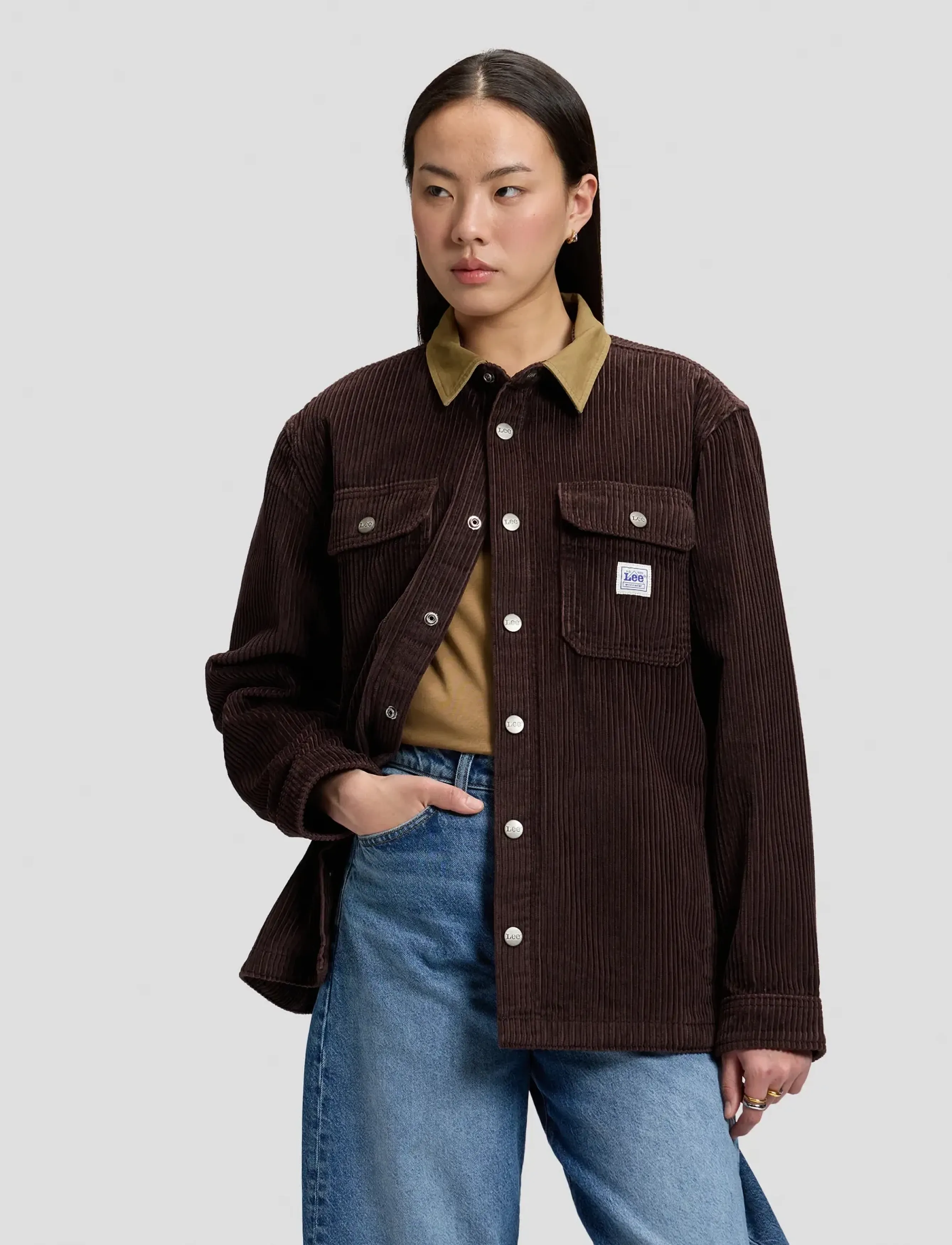 Lee Jeans Workwear Overshirt overshirts herr – bild 6