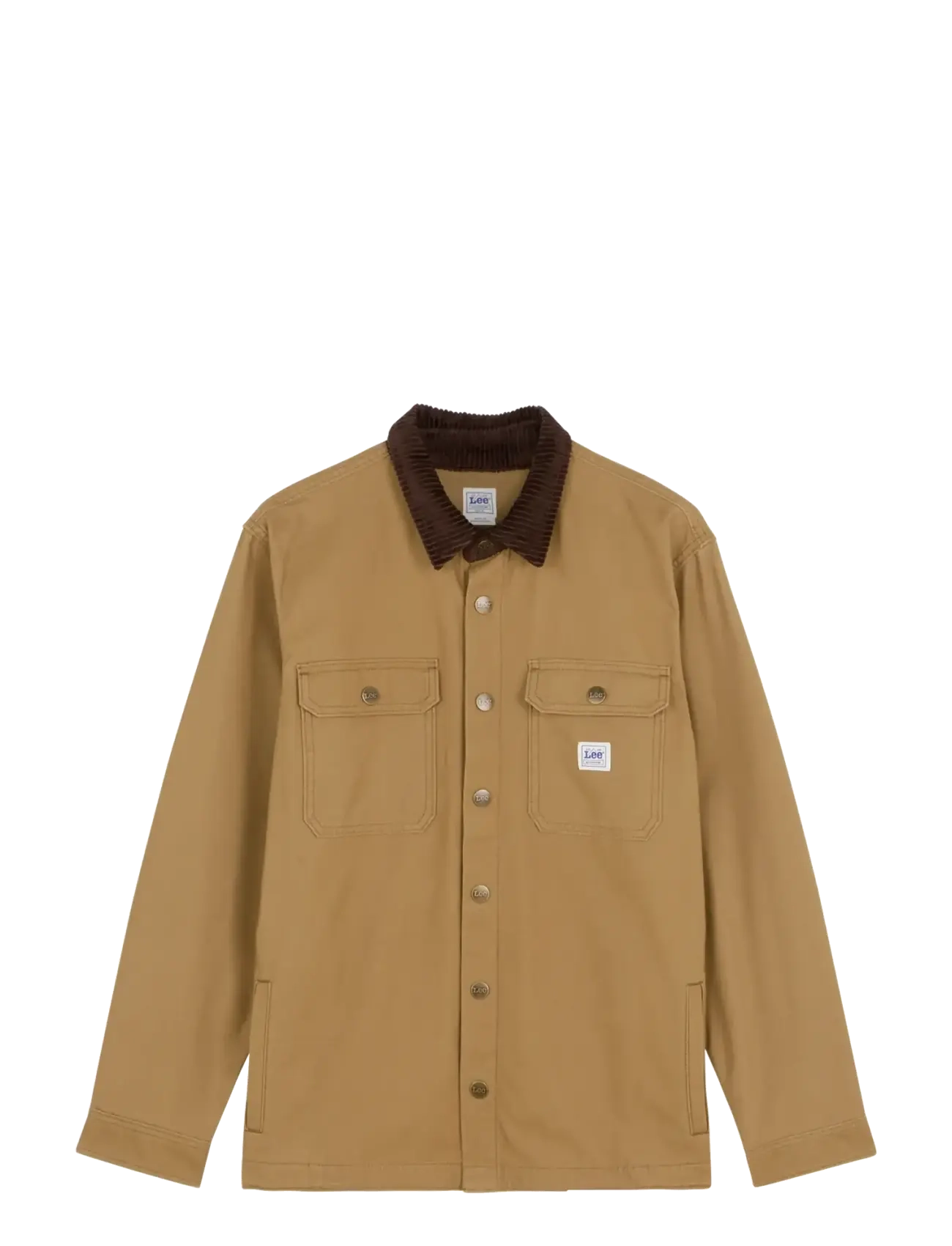 Lee Jeans - WORKWEAR OVERSHIRT - ungefütterte denimjacken - dark khaki - 1